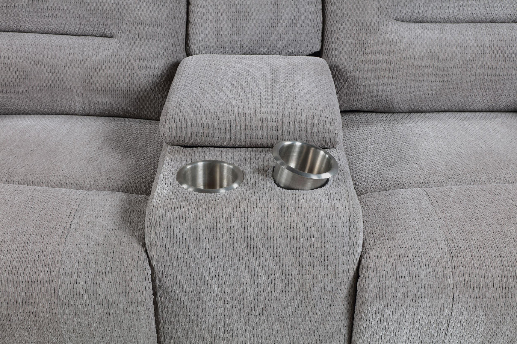 Storage compartment open view