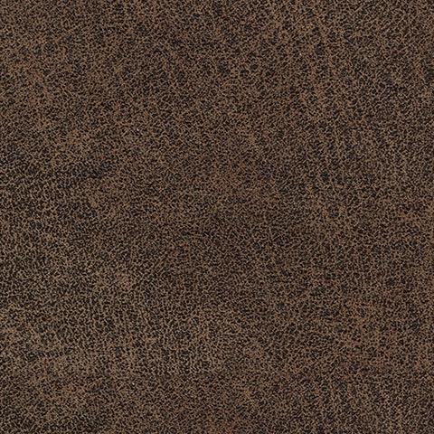 Close-up of Bladewood Coffee Faux Leather Recliner upholstery