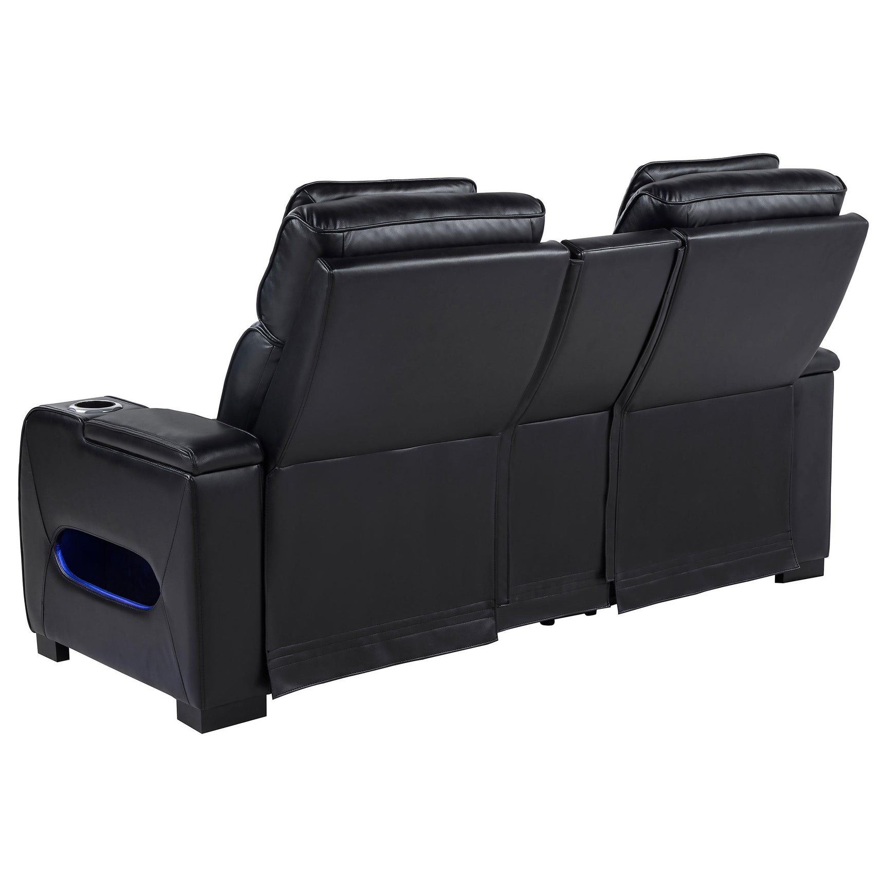 Zuma loveseat LED lighting detail