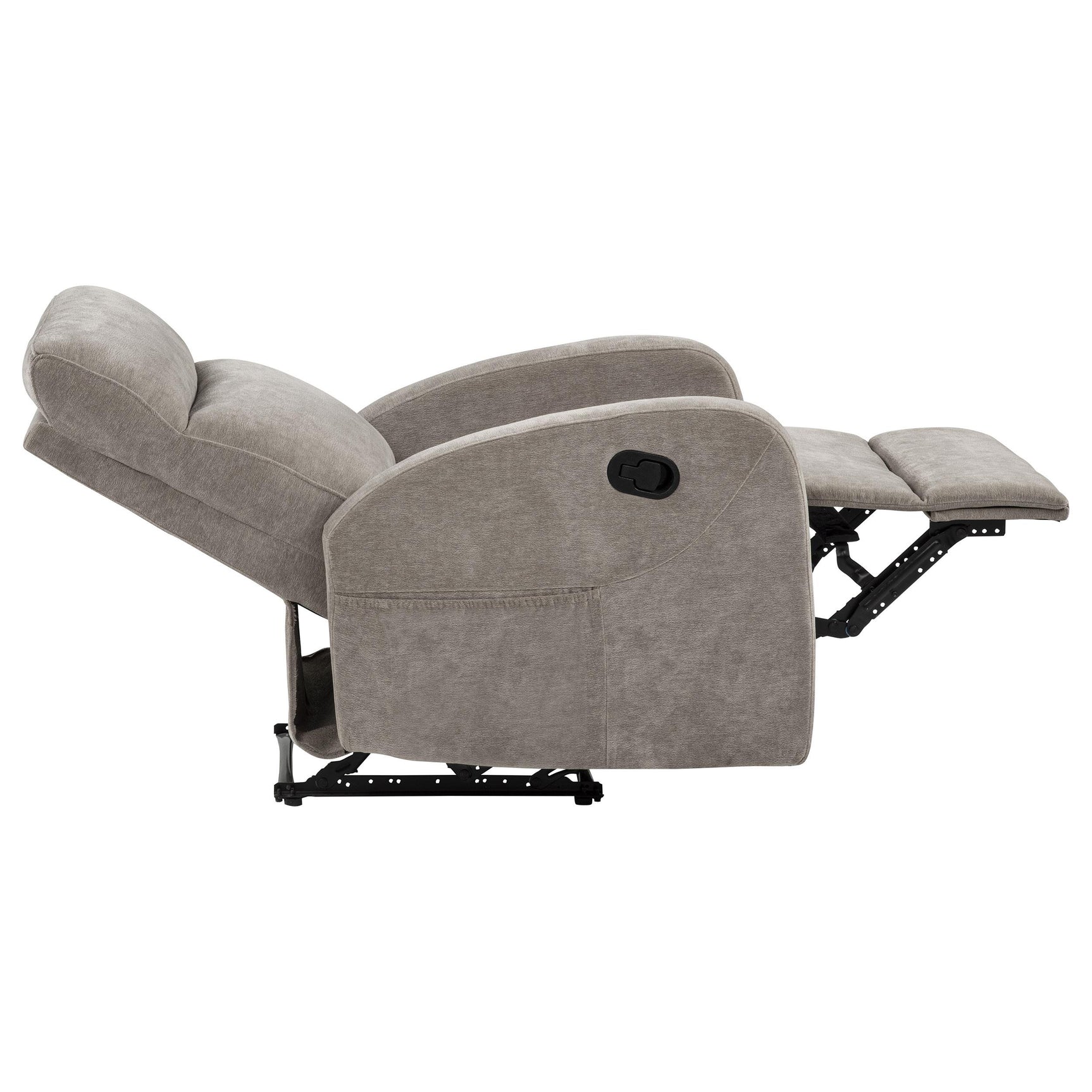 Pull handle for manual recline activation