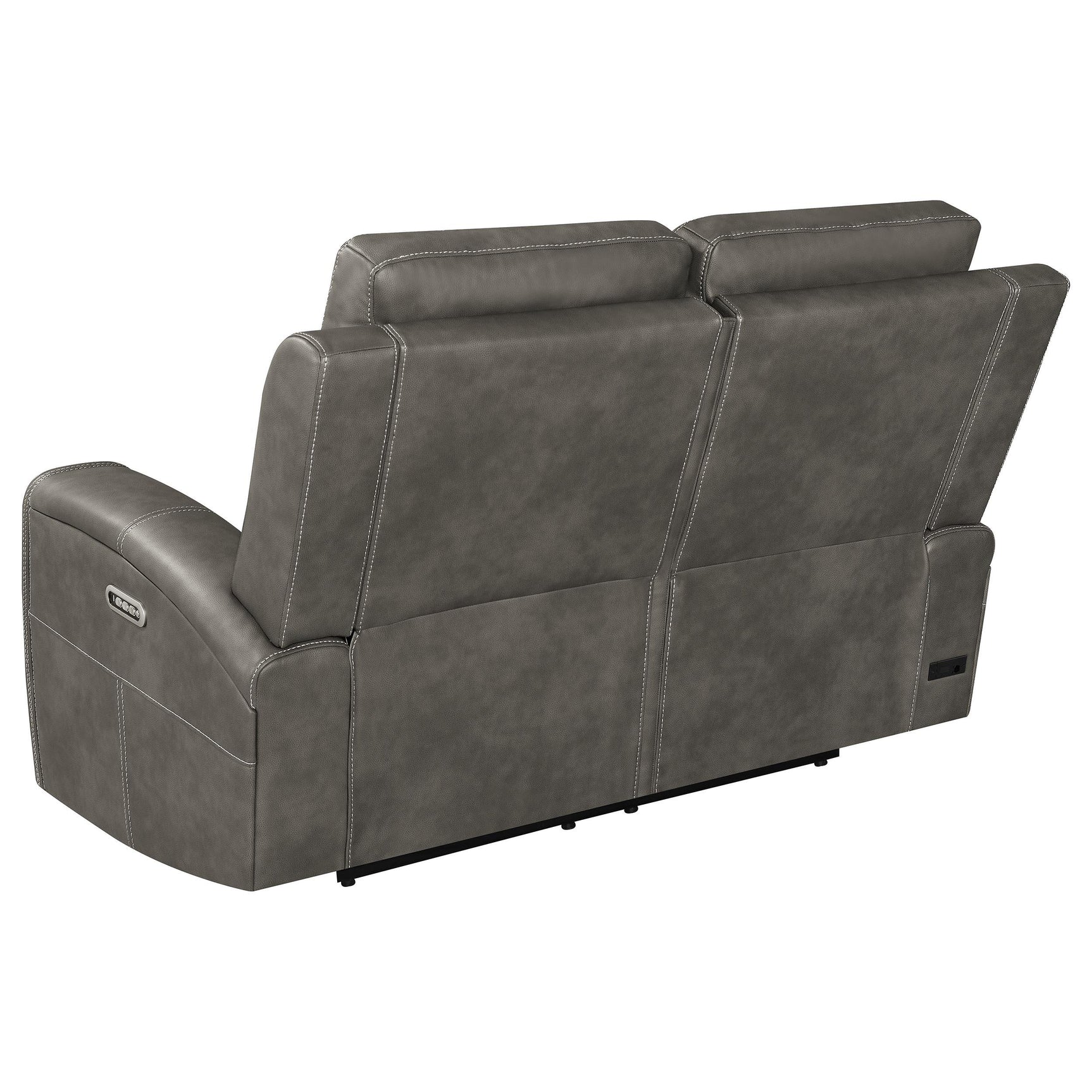 Power headrest adjustment button detail