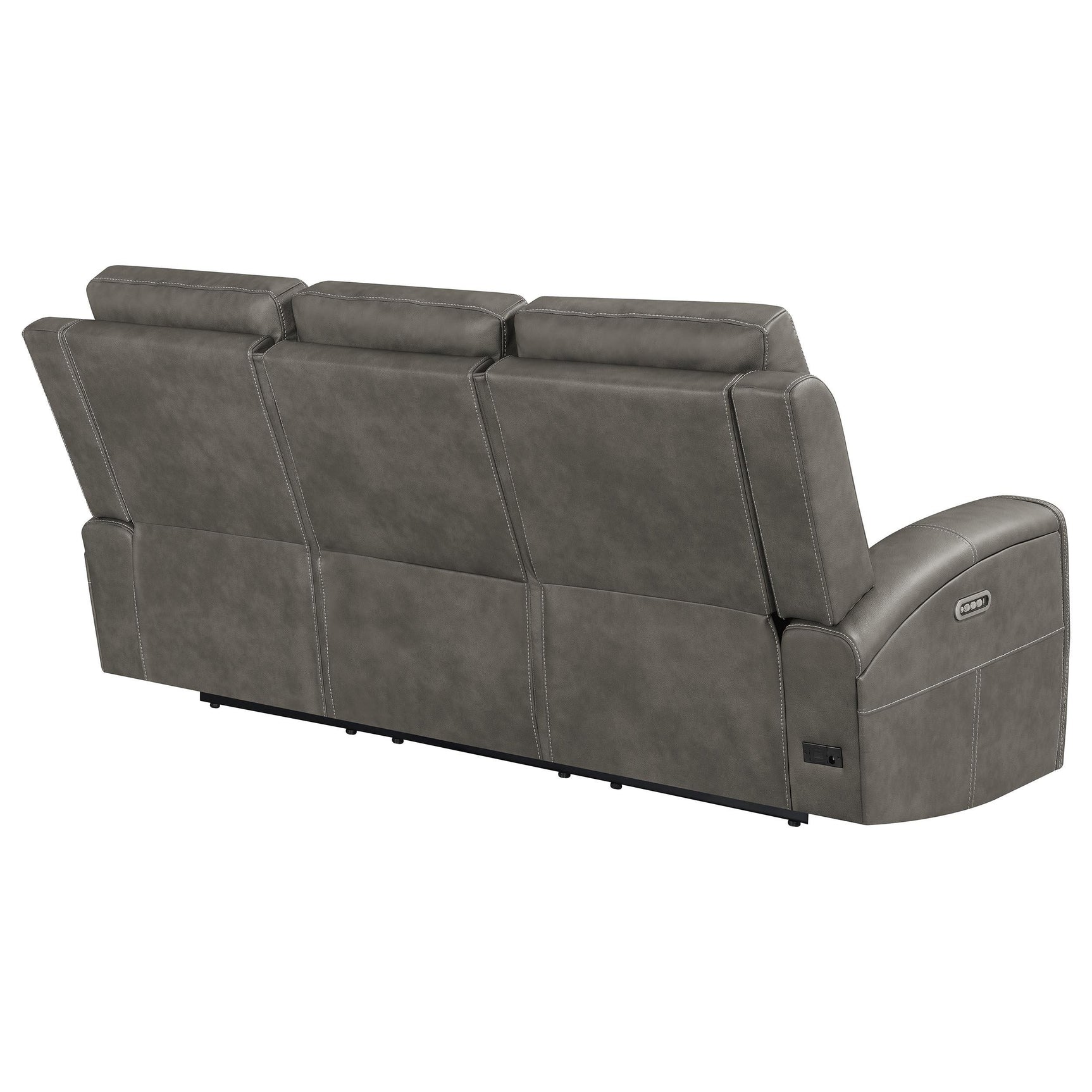 Side angle showing sofa profile