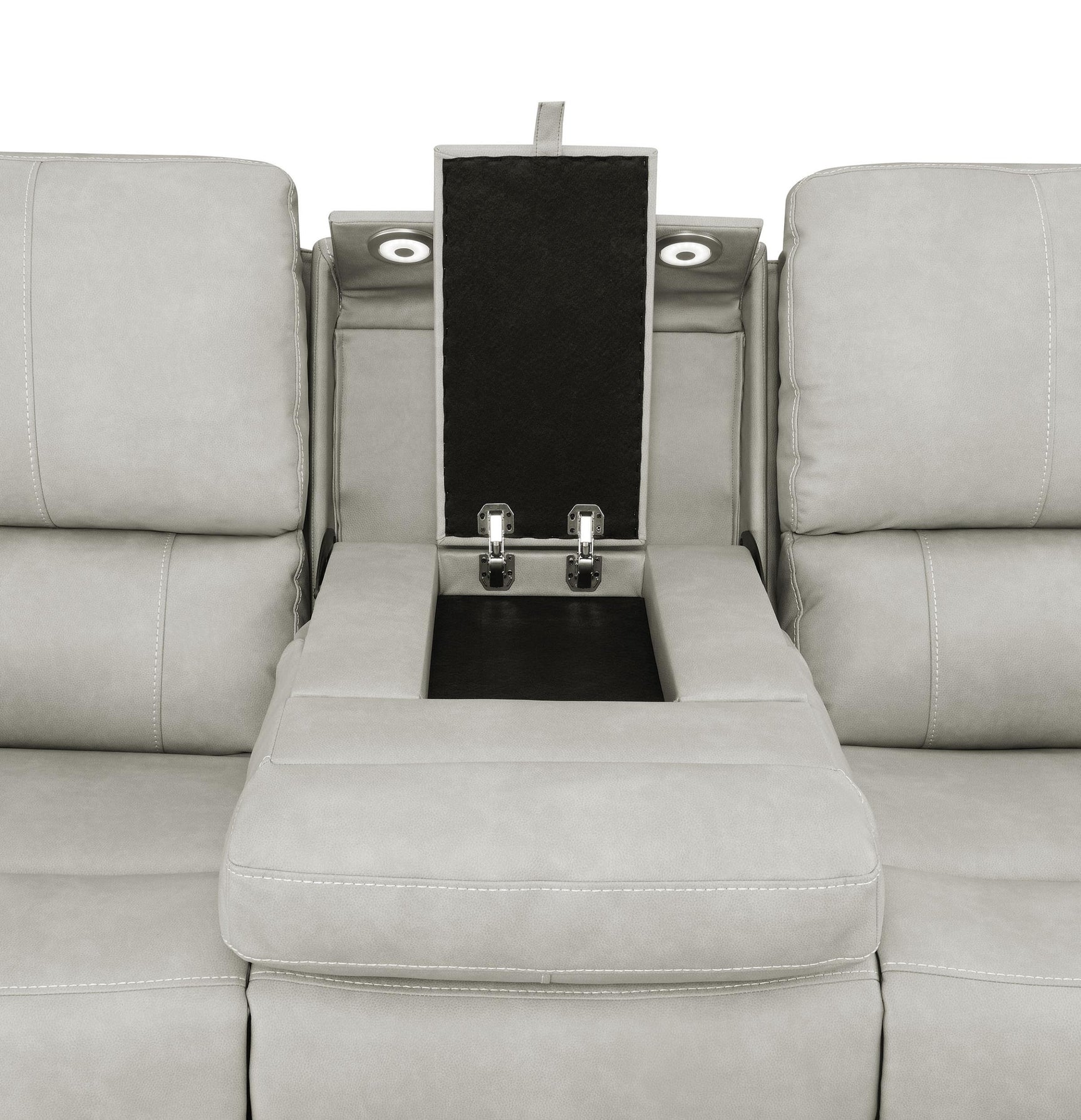Foam and polyester fiber padding displayed on seating