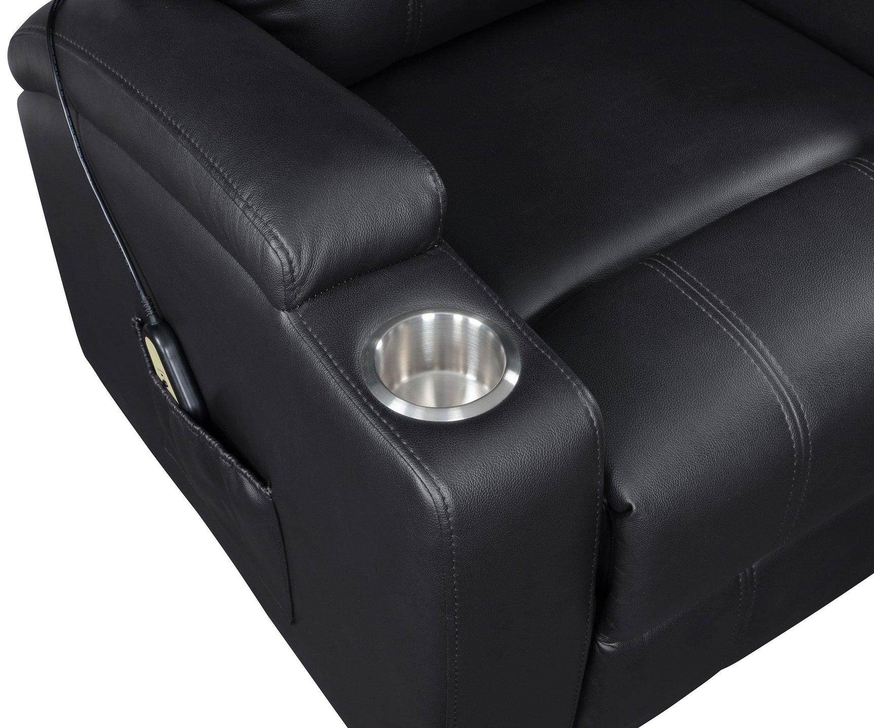 Armstrong recliner reclined top view