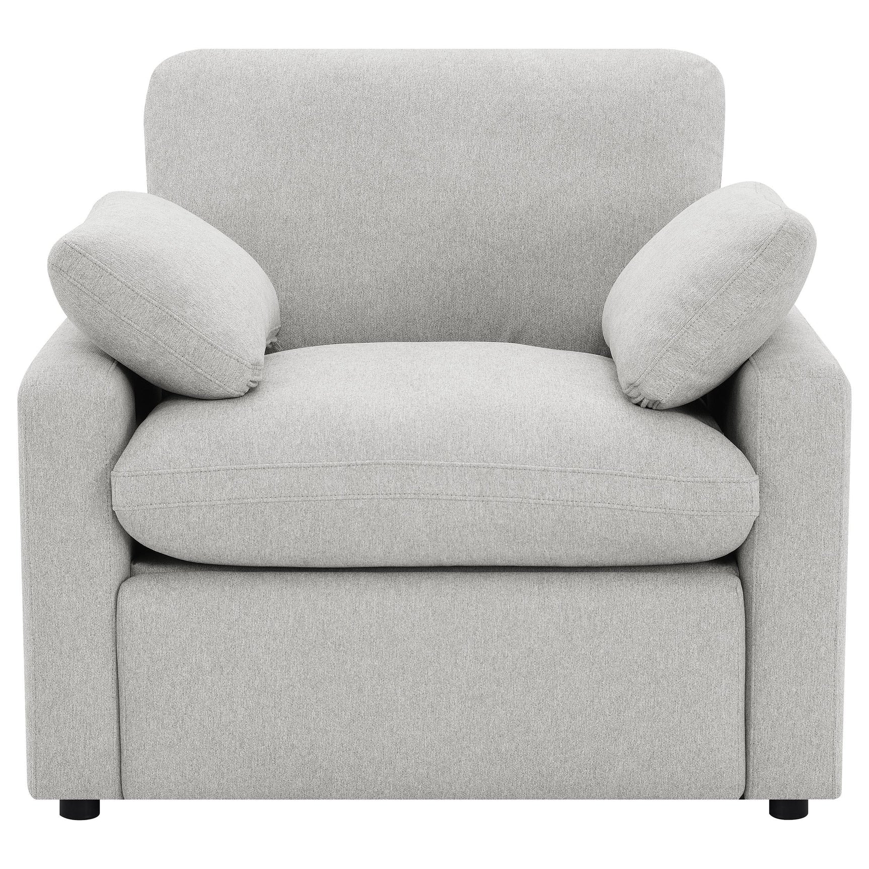 Back view of Collins power recliner chair