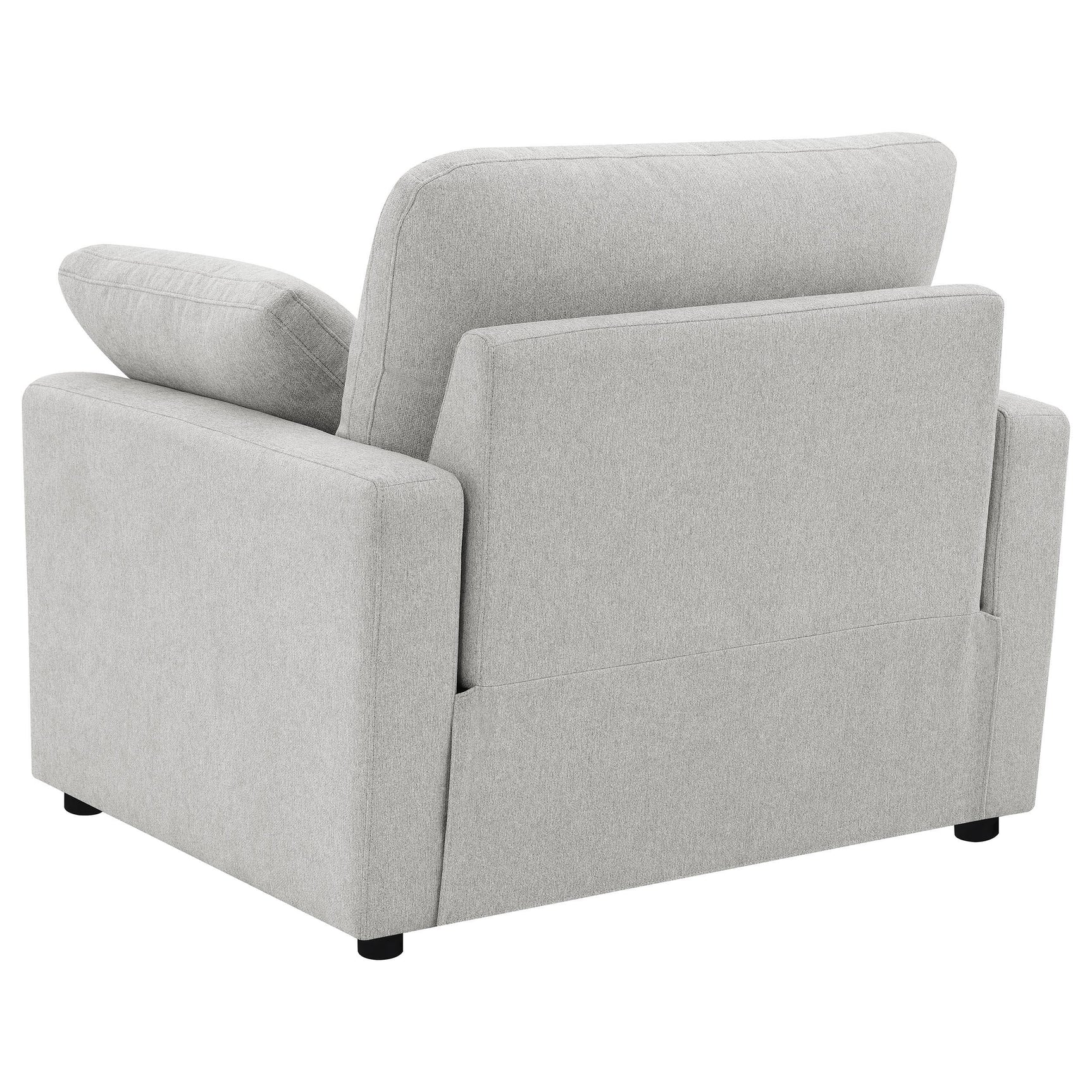 Wall-hugging design space-saving feature