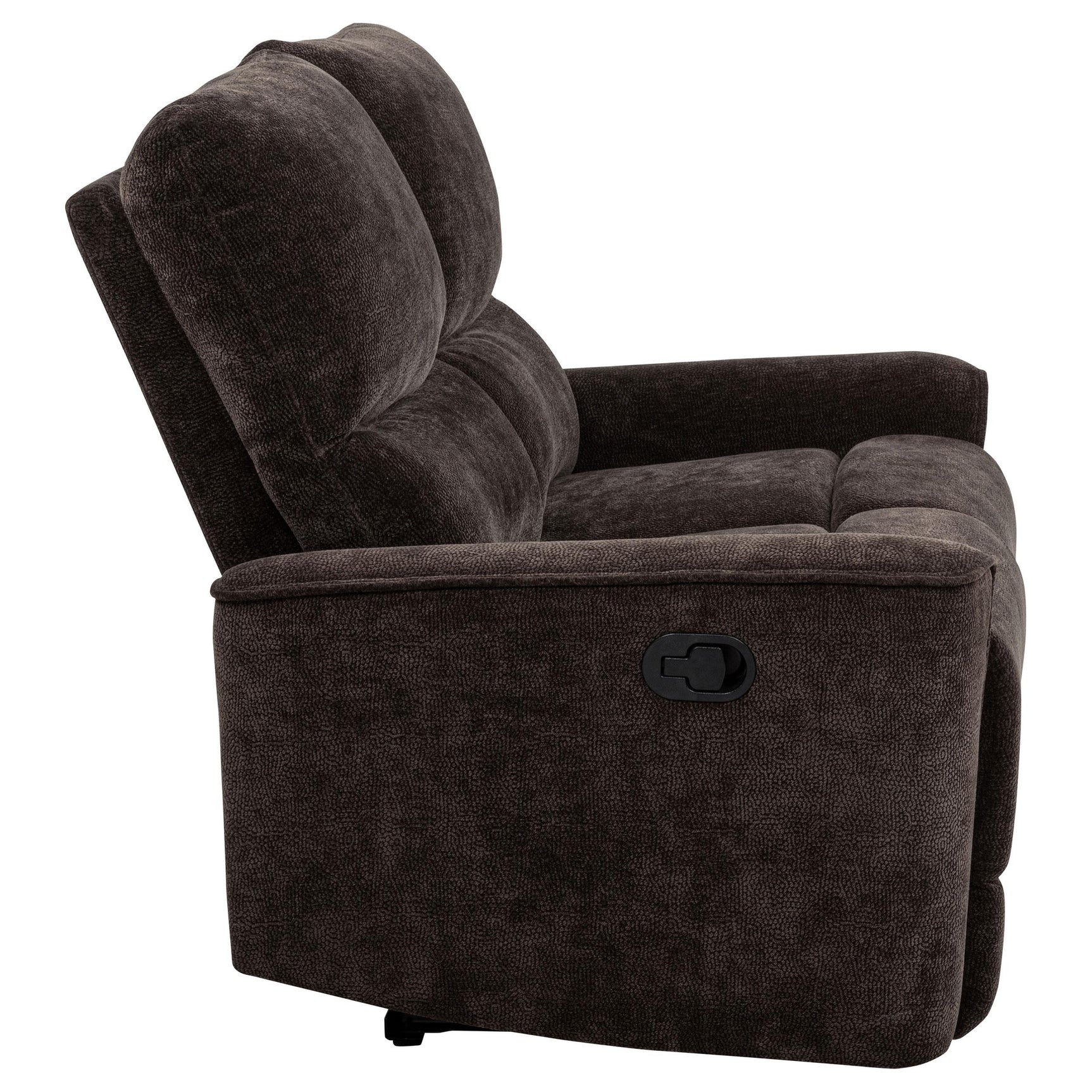 Seat cushion and pocket coil support system on Navarro loveseat