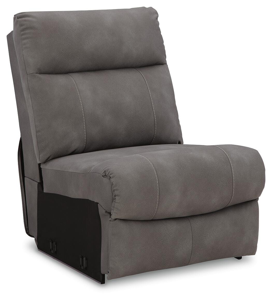 Next-Gen Durapella Slate 5-Piece Power Reclining Sectional - image 3