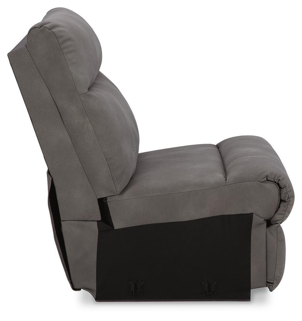 Next-Gen Durapella Slate 5-Piece Power Reclining Sectional - image 4