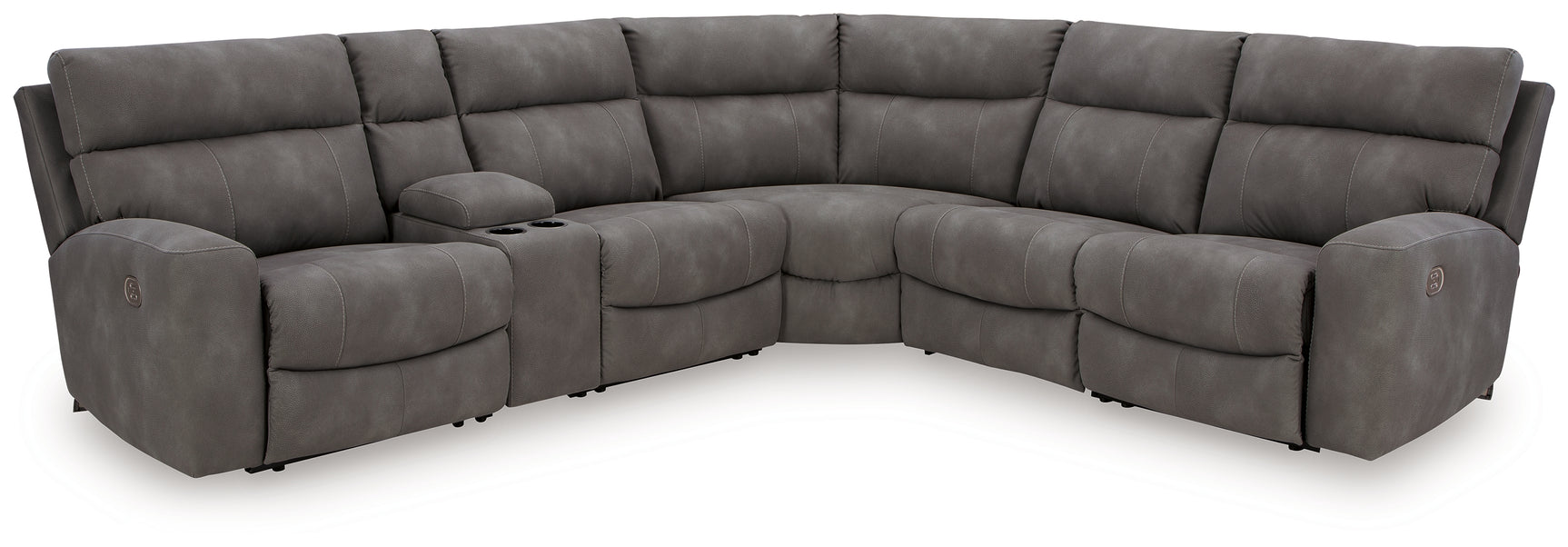 Next-Gen DuraPella sectional left-arm facing recliner