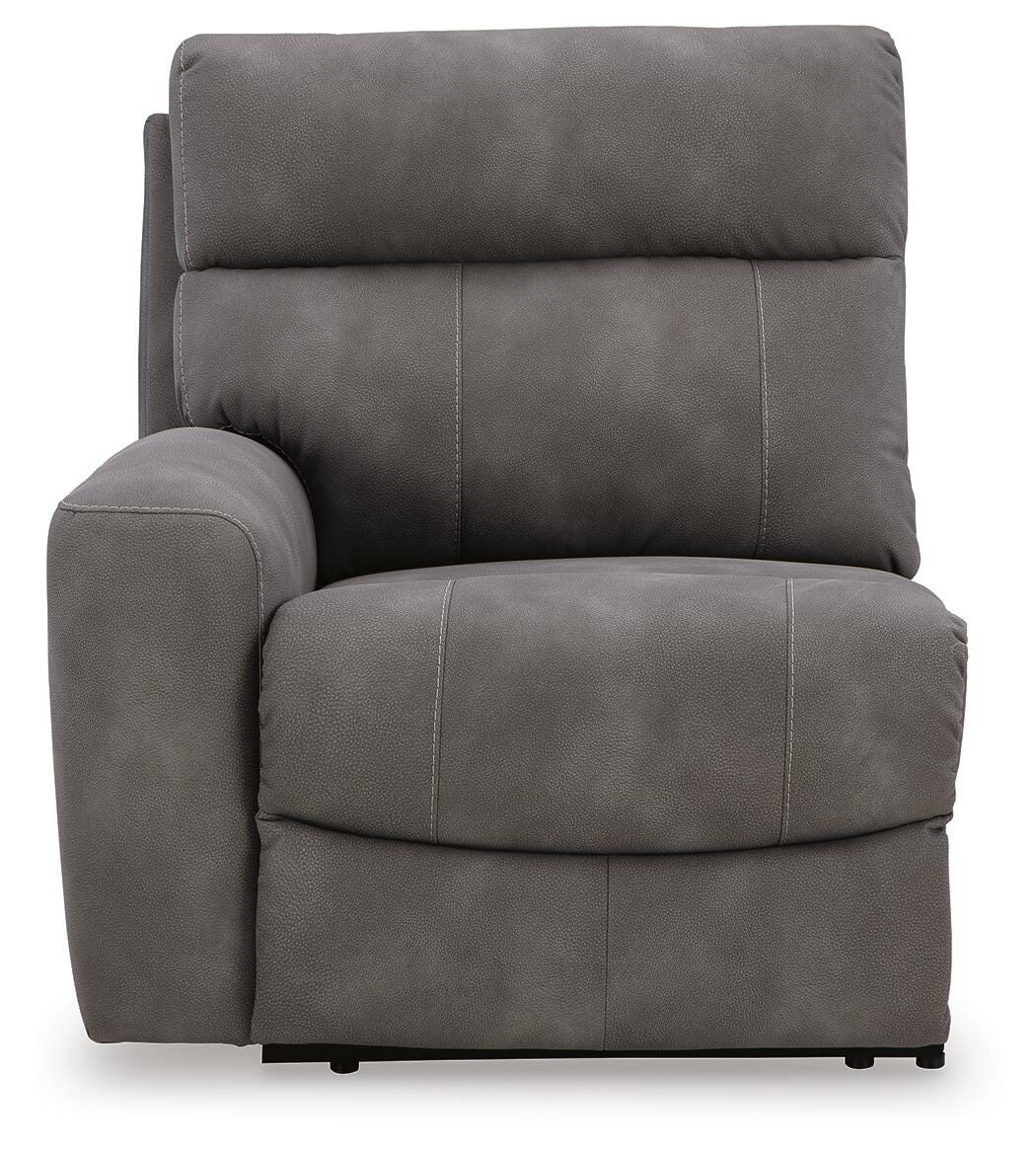 Next-Gen Durapella Slate 5-Piece Power Reclining Sectional - image 6