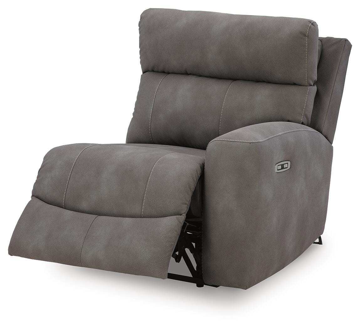 Next-Gen Durapella Slate Microfiber 5-Piece Power Reclining Sectional - image 20