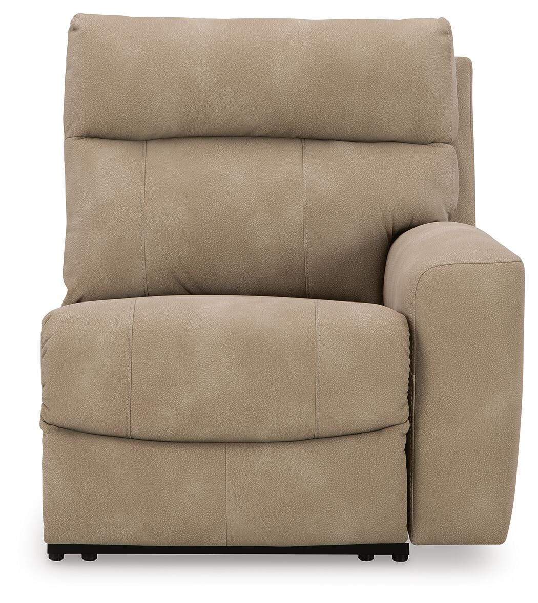 Next-Gen Durapella Sand Microfiber 6-Piece Power Reclining Sectional - image 9