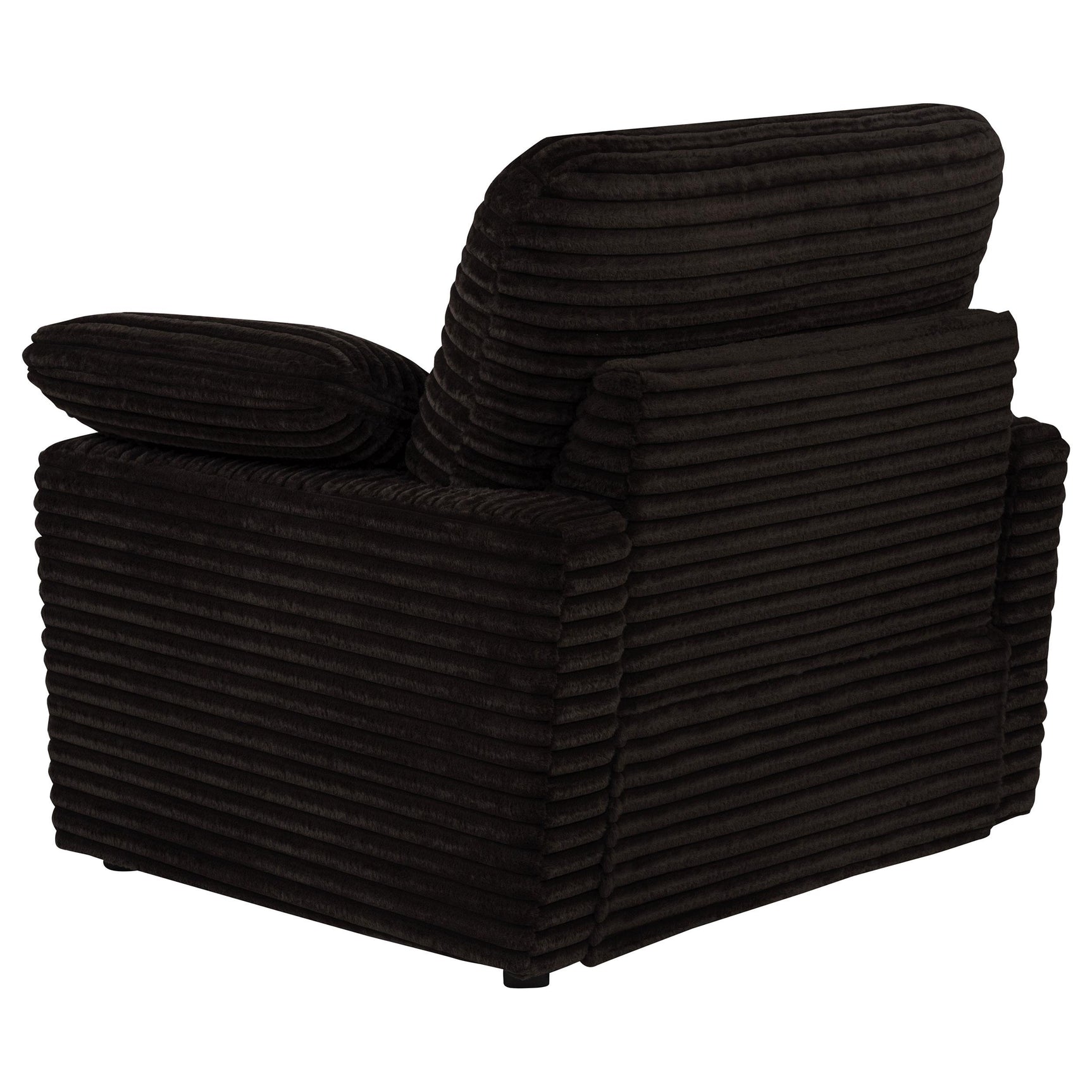Recliner fully extended for relaxation