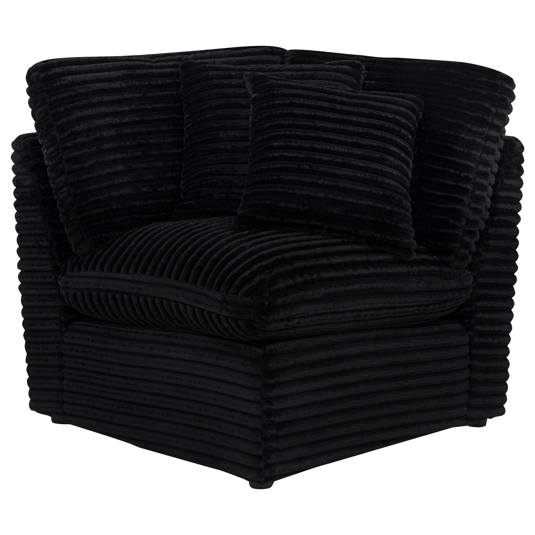 View of reversible seat cushions