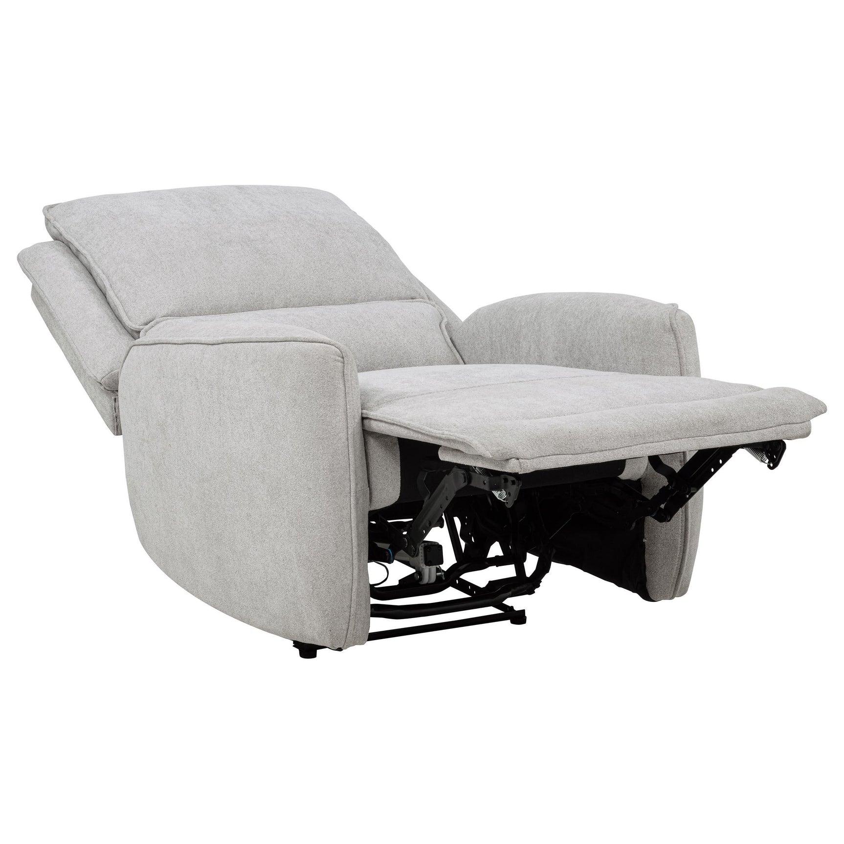 Sinuous spring support inside sofa