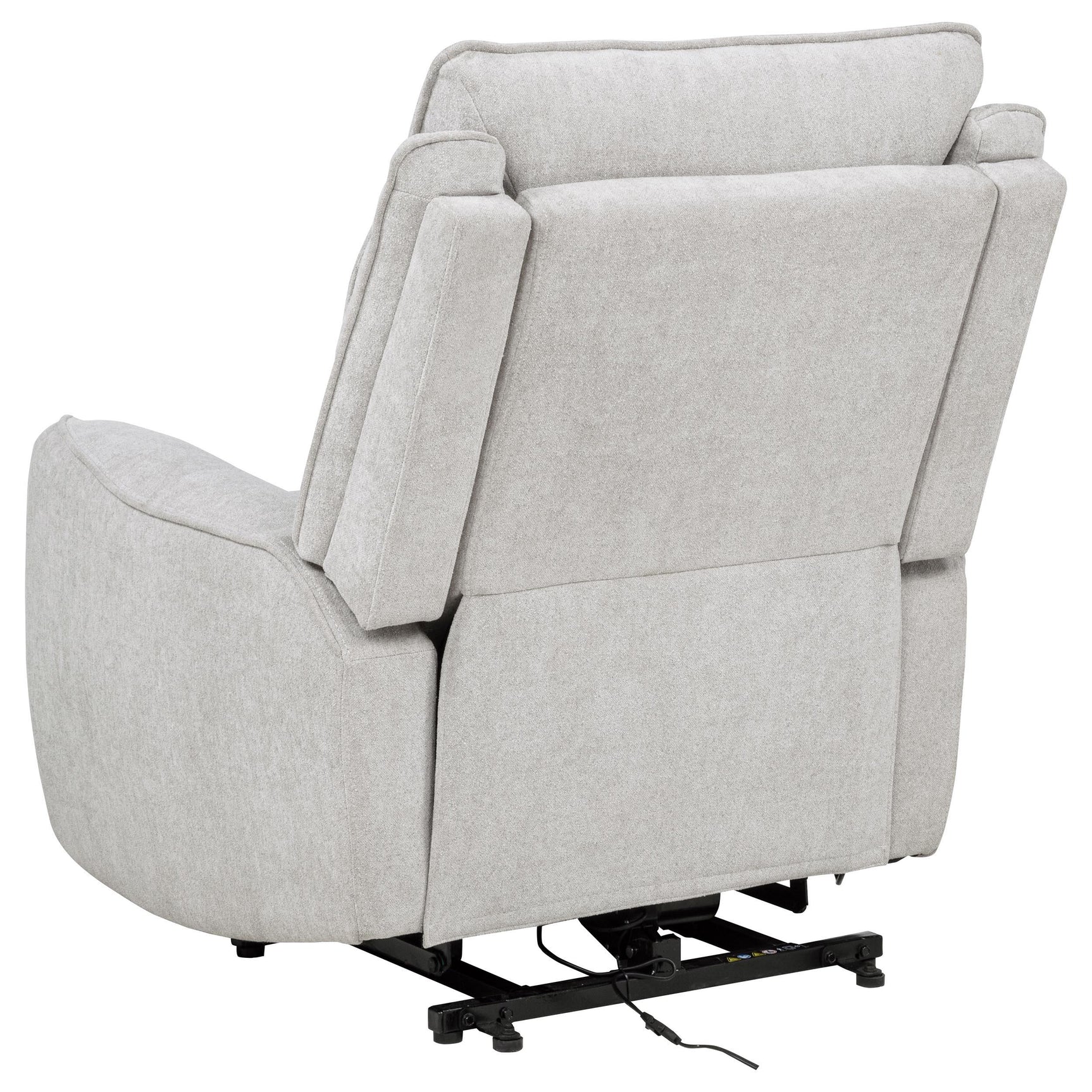 Recliner footrest extended position