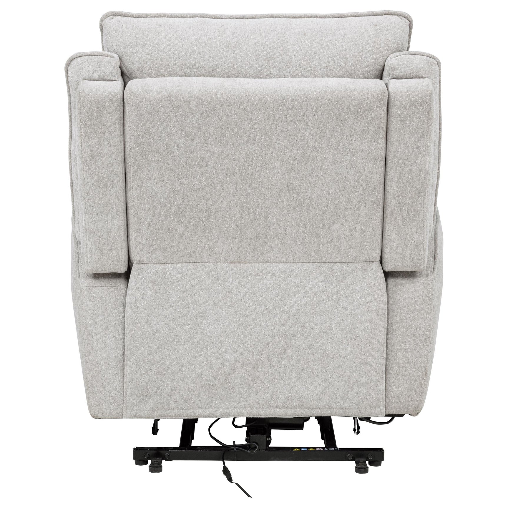 Recliner with headrest adjustment