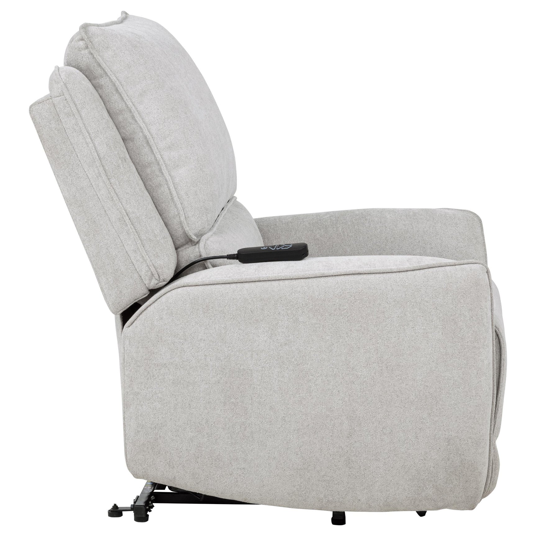 Sylmar recliner showing lift-assist mechanism