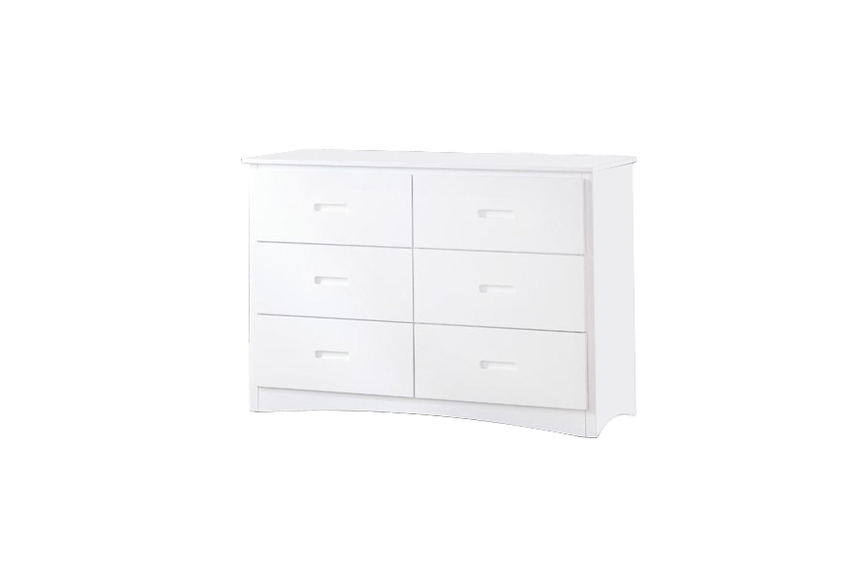 Styled youth bedroom featuring Galen twin over twin bunk bed with dresser and mirror