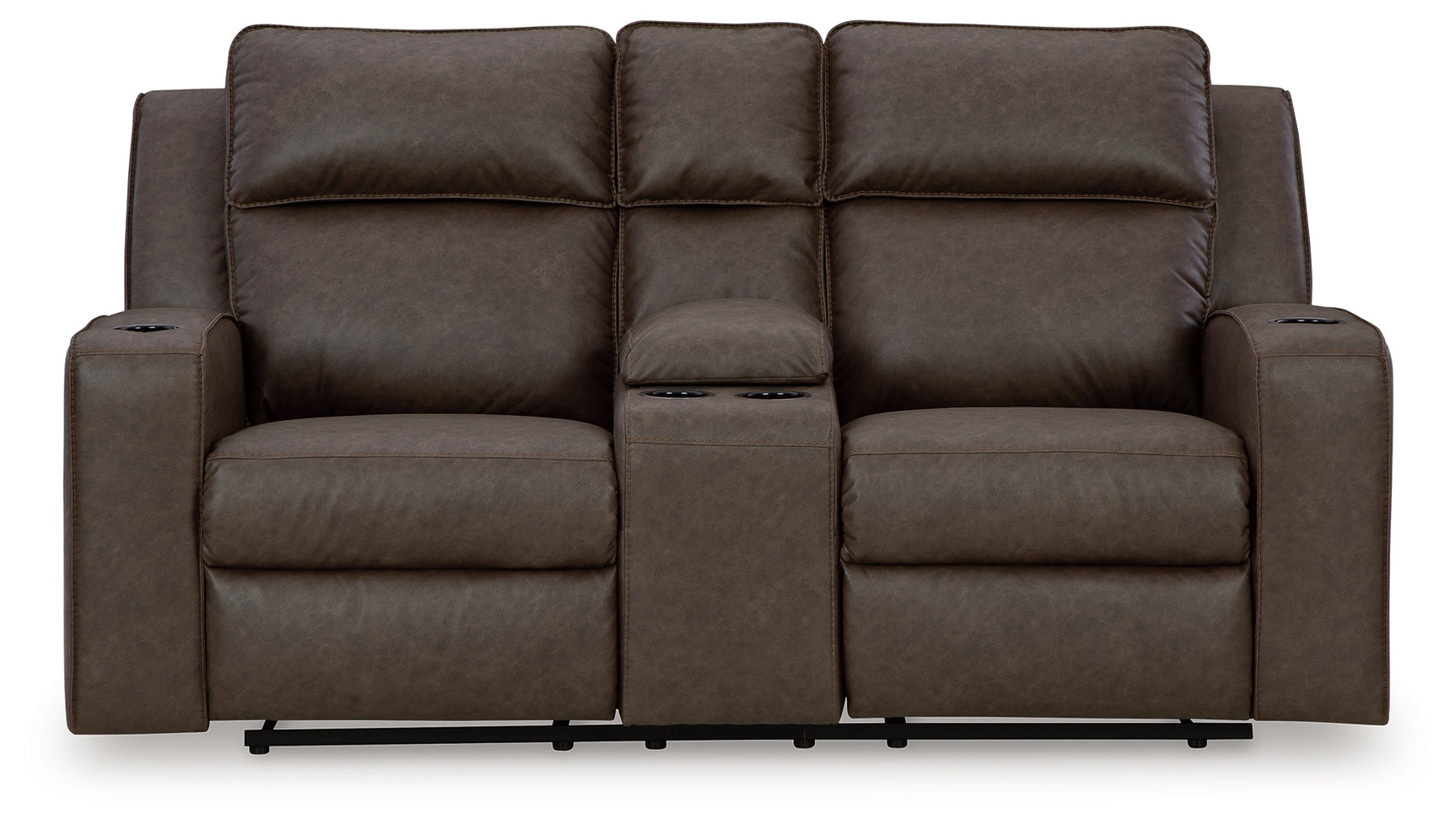 Lavenhorne Umber reclining sofa, loveseat, and recliner set
