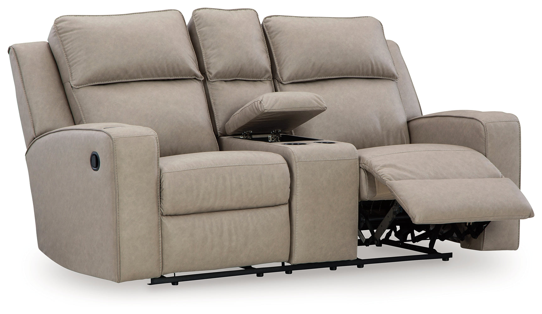 Lavenhorne Pebble loveseat angle open position