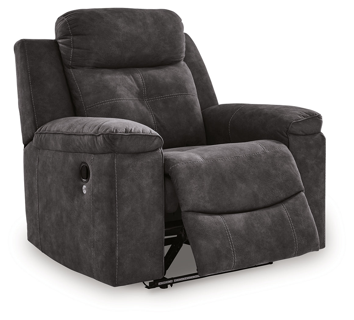 Brysonview recliner in reclined position