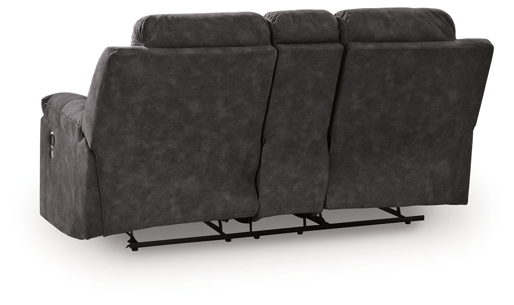 Brysonview loveseat rear view showing upholstery