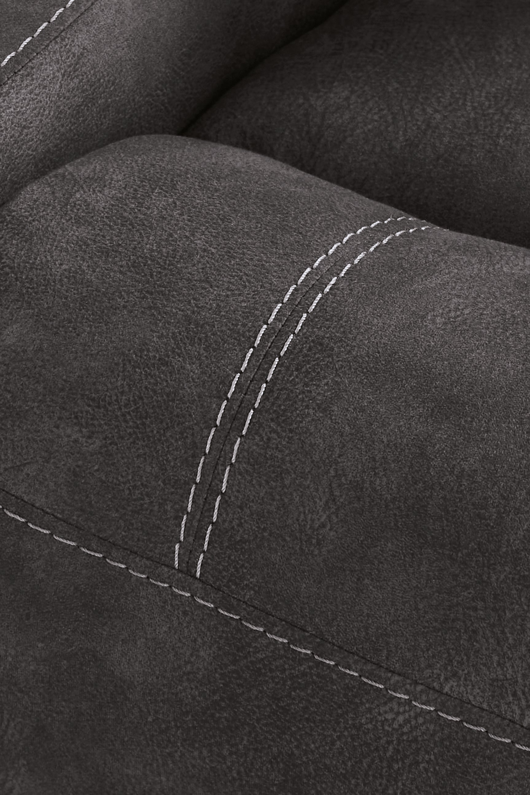 Brysonview recliner jumbo stitch detail close-up