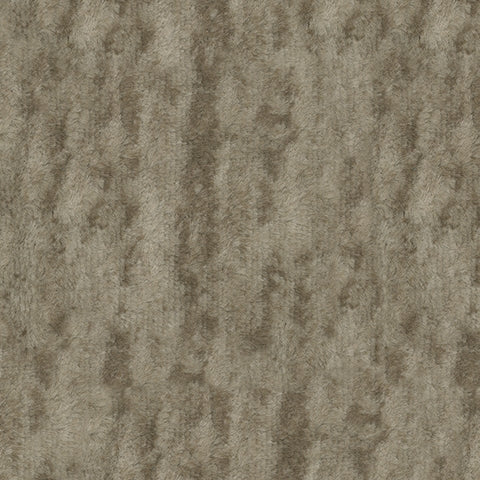 Close-up of taupe velvet upholstery on Movie Man Recliner