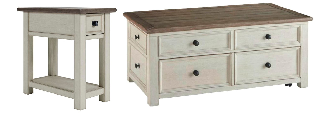 Bolanburg Two-Tone Coffee Table with 1 End Table — product view