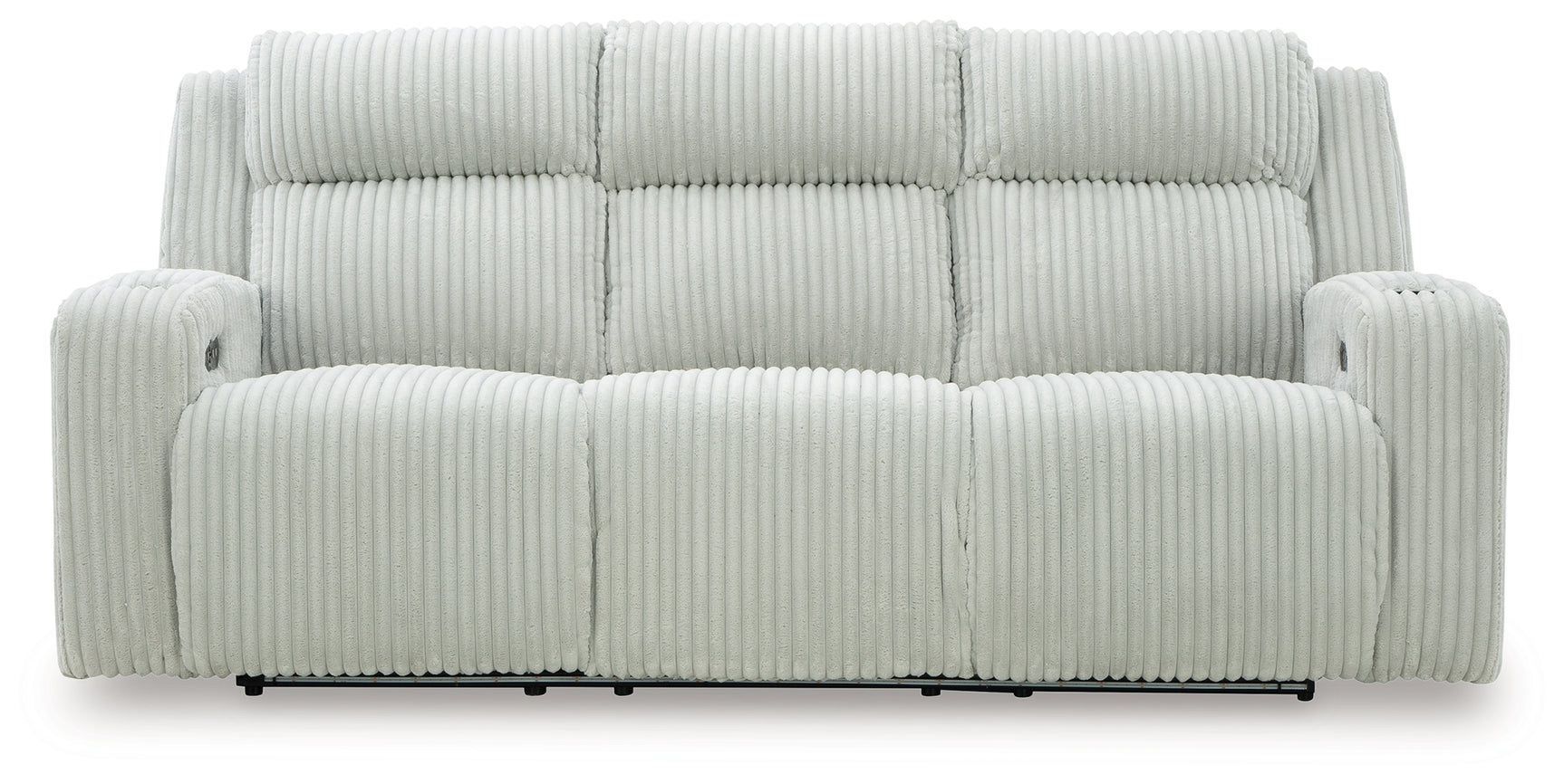 Forest Lake sofa with LED lighting off head-on