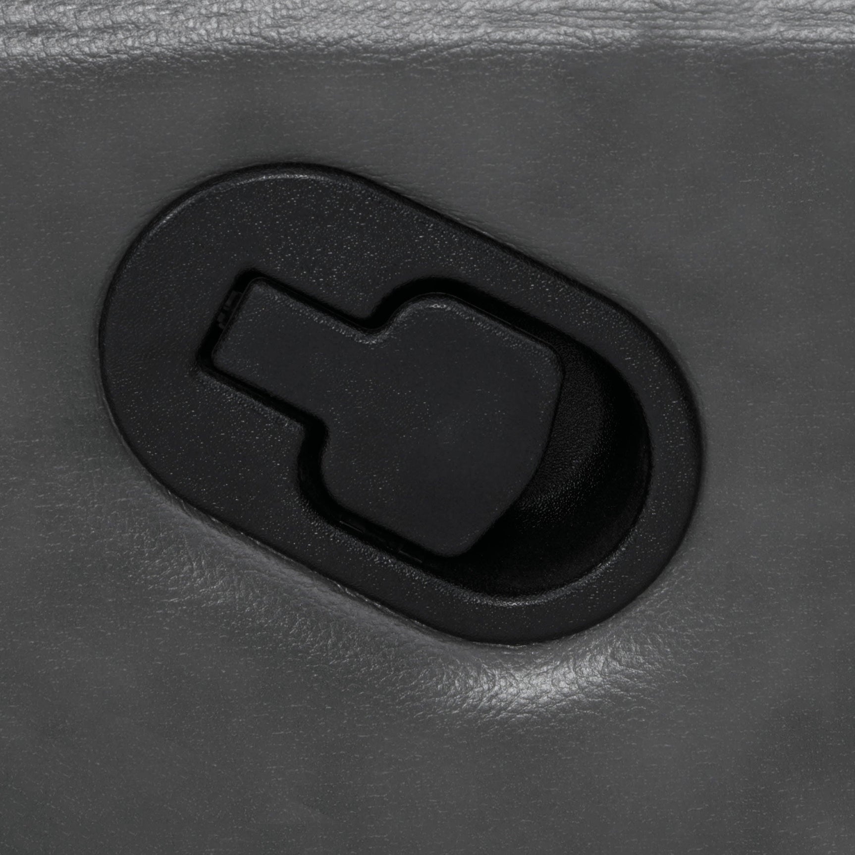 Side view of recliner with armrest