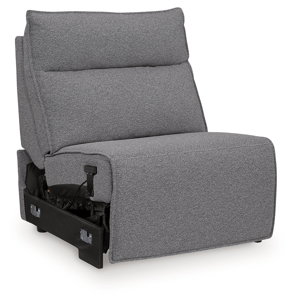 Armless chair sectional piece
