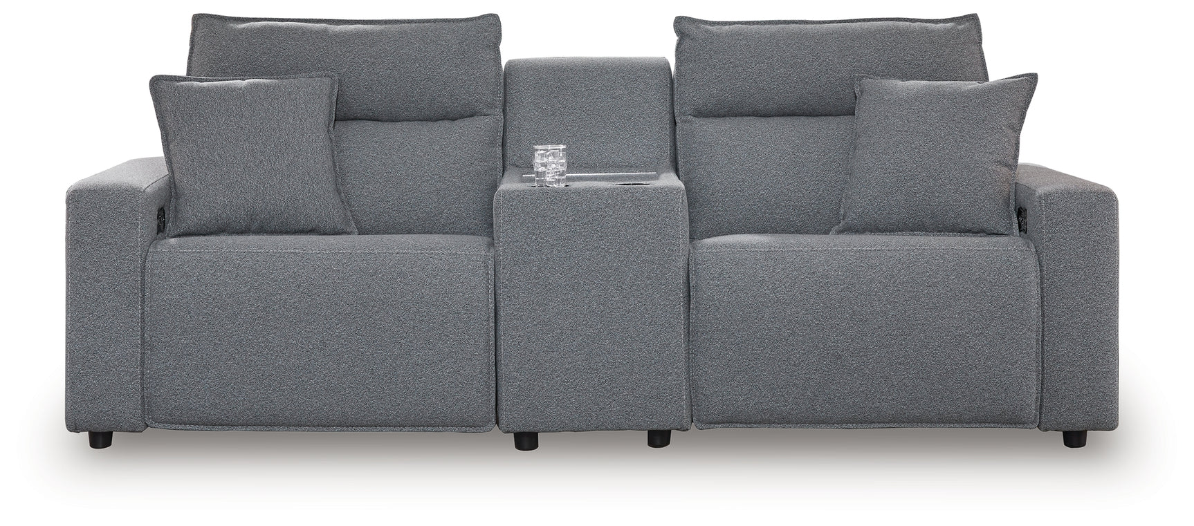 Left-arm facing recliner detail of Modmax II sectional