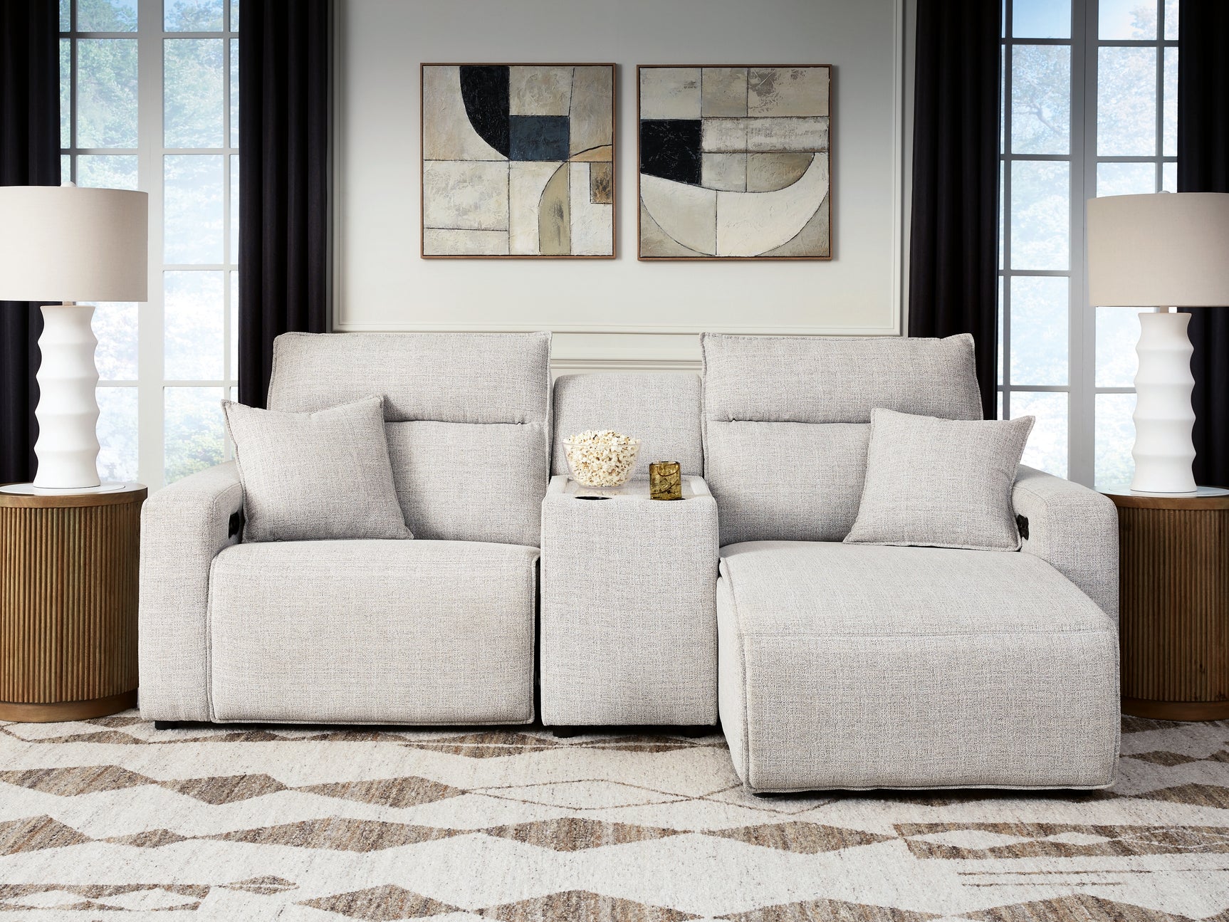 Modmax II sectional close-up detail view