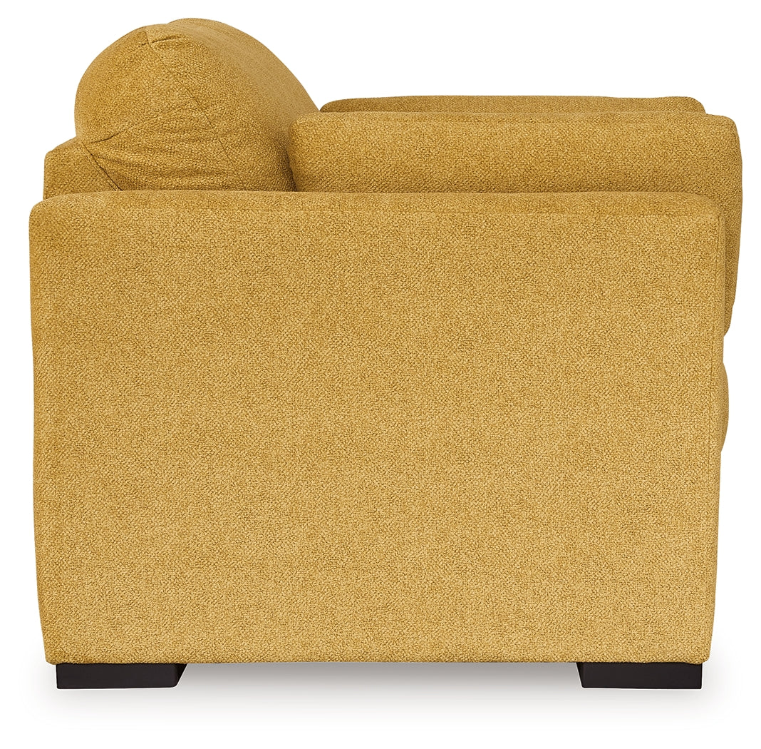 Main view from angle of Keerwick Sunflower chair