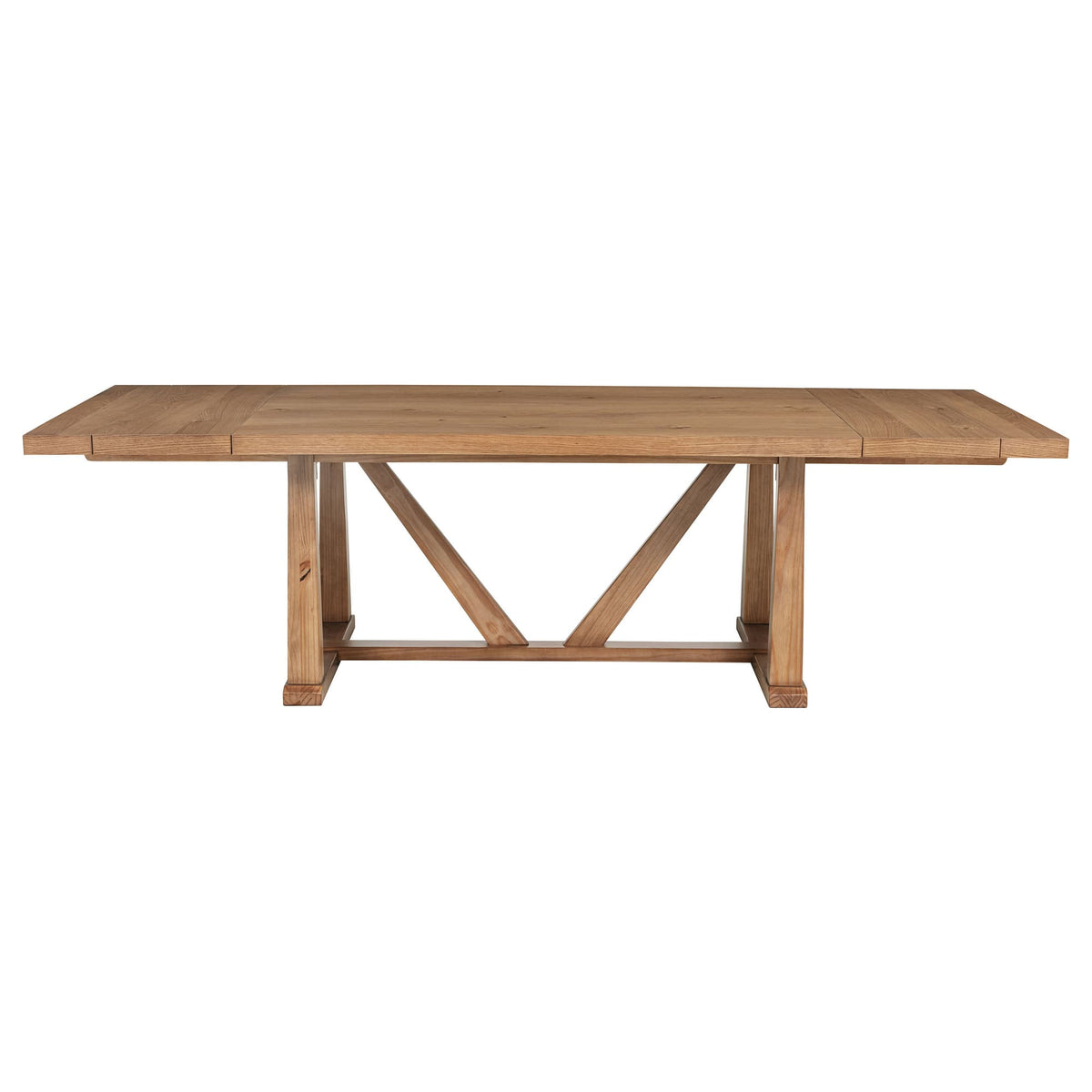 Middleton Natural Brown Extension Leaf Dining Room Set - Table and 6 Side Chairs — product image 4