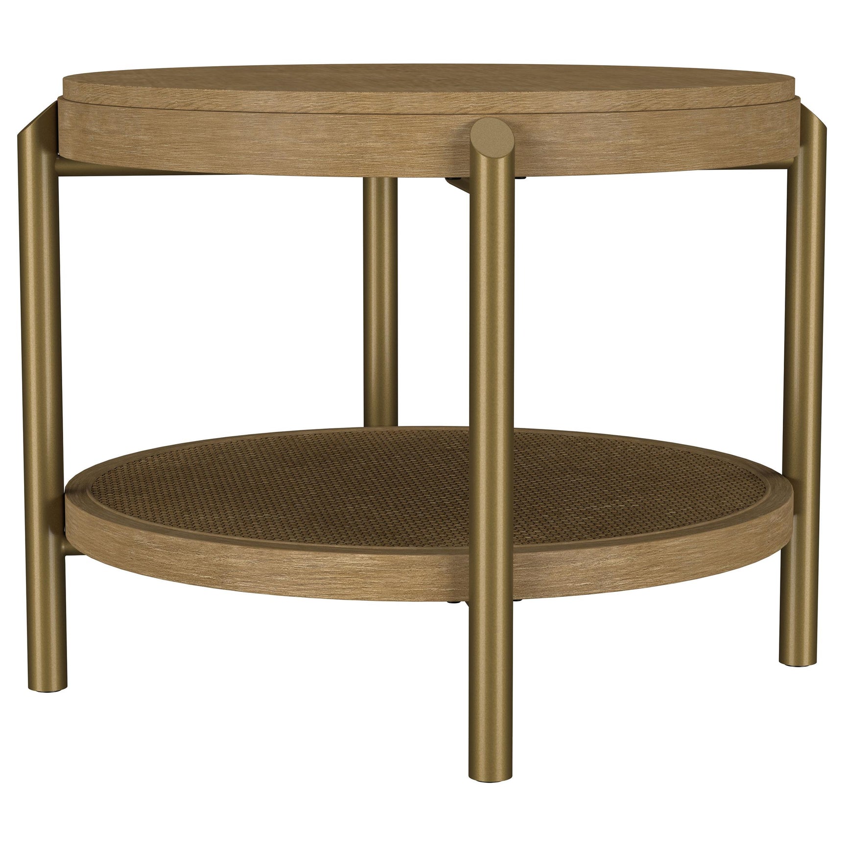 Arini coffee table showing ash veneer surface texture