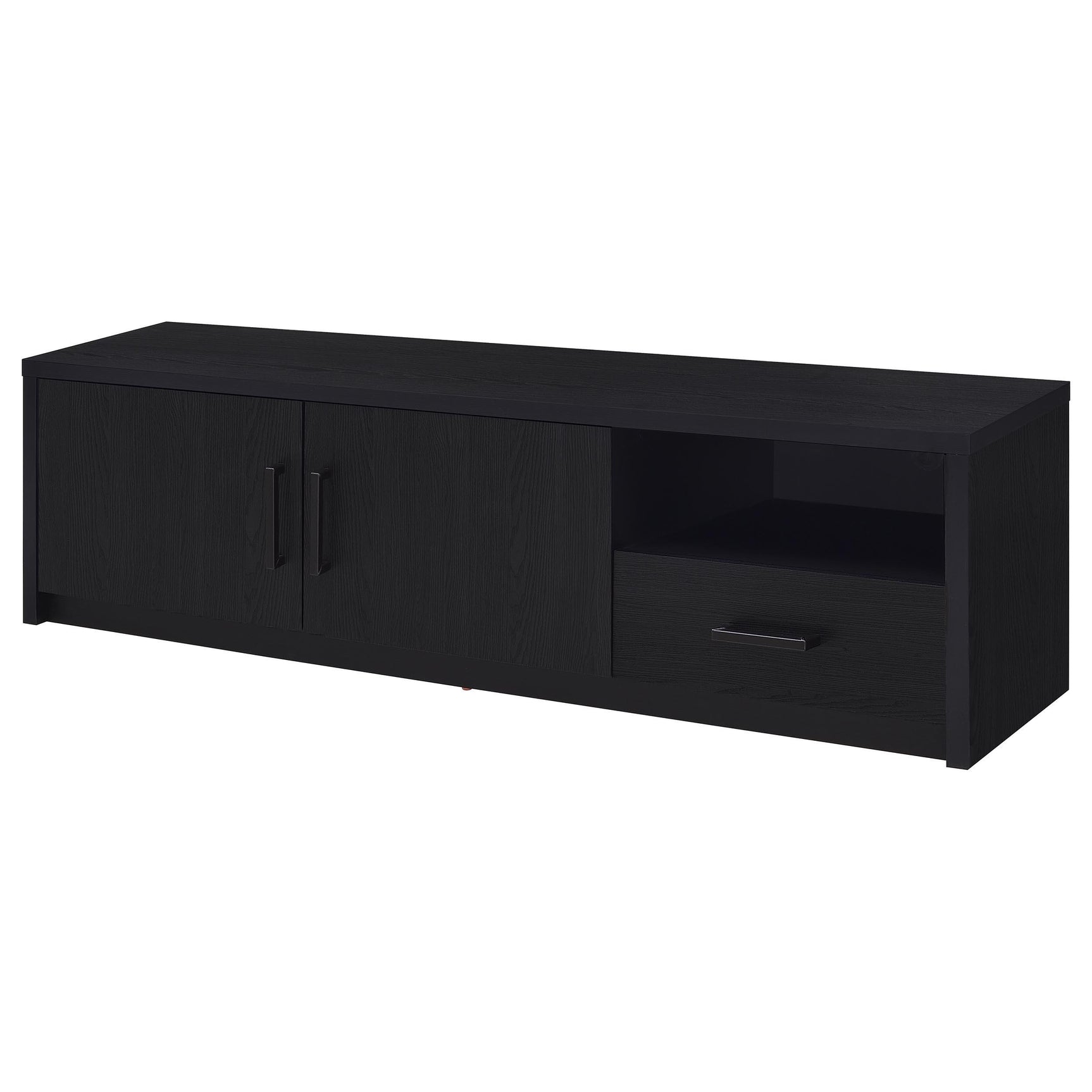 Drawer detail on Murray TV stand