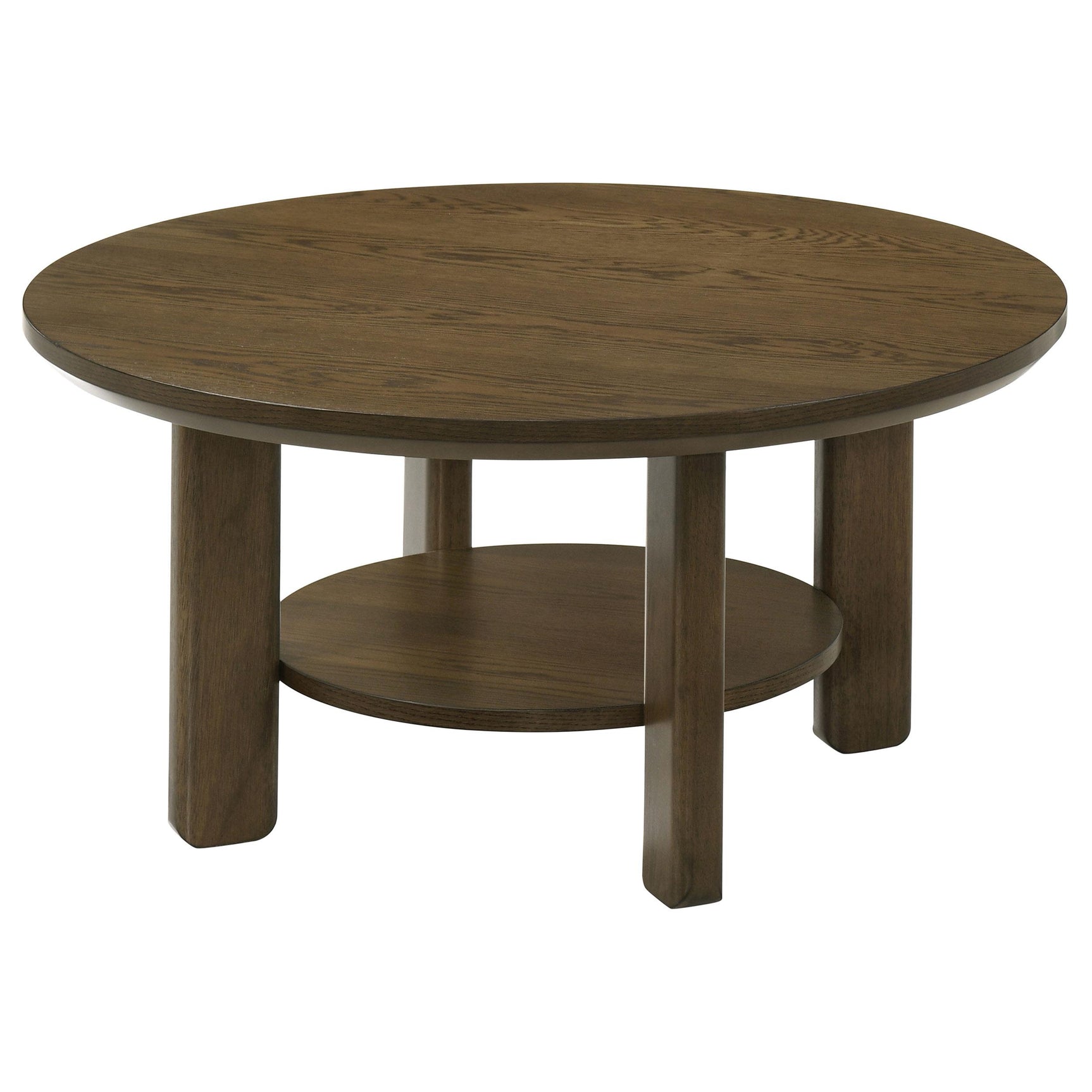 Ottowa coffee table fixed shelf beneath the tabletop