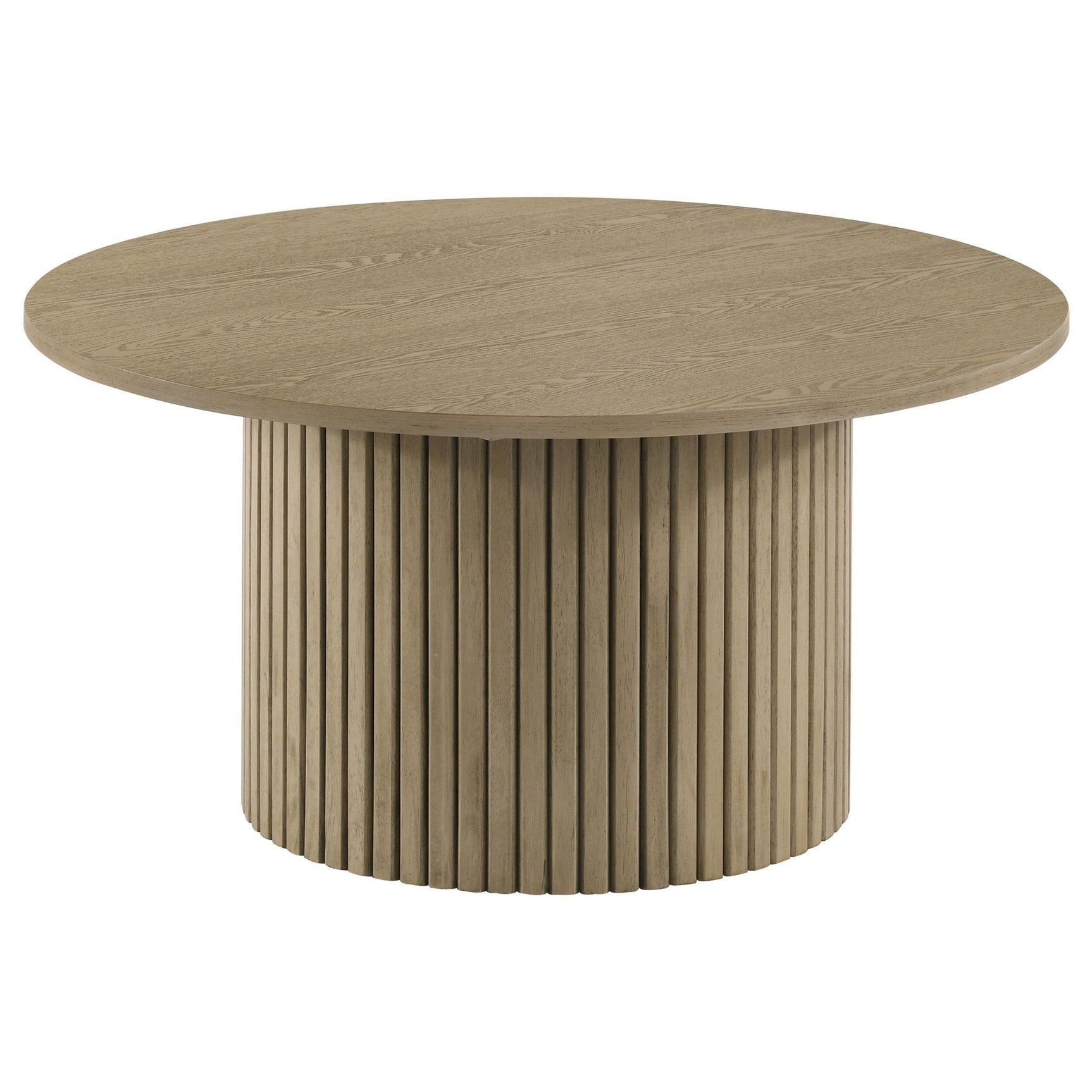 End table from the Hamlyn 3-piece set in natural oak