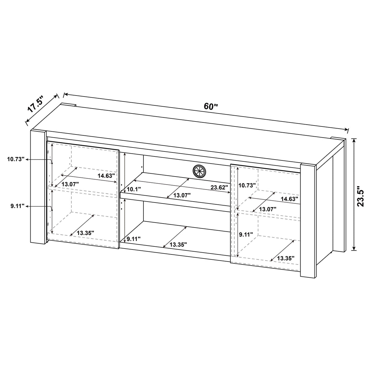 Drawer hardware detail