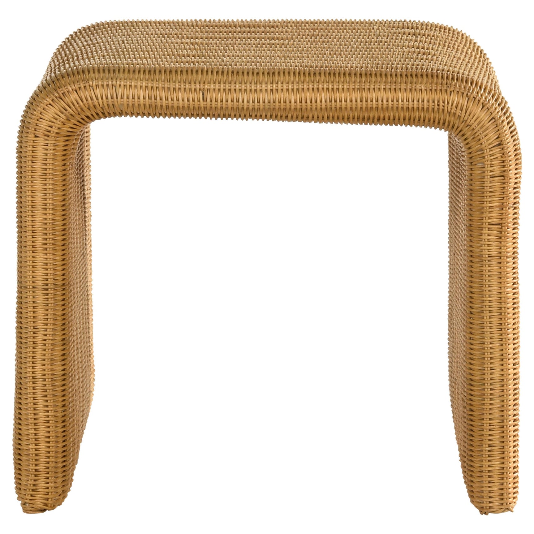 Cahya end table with open storage underneath