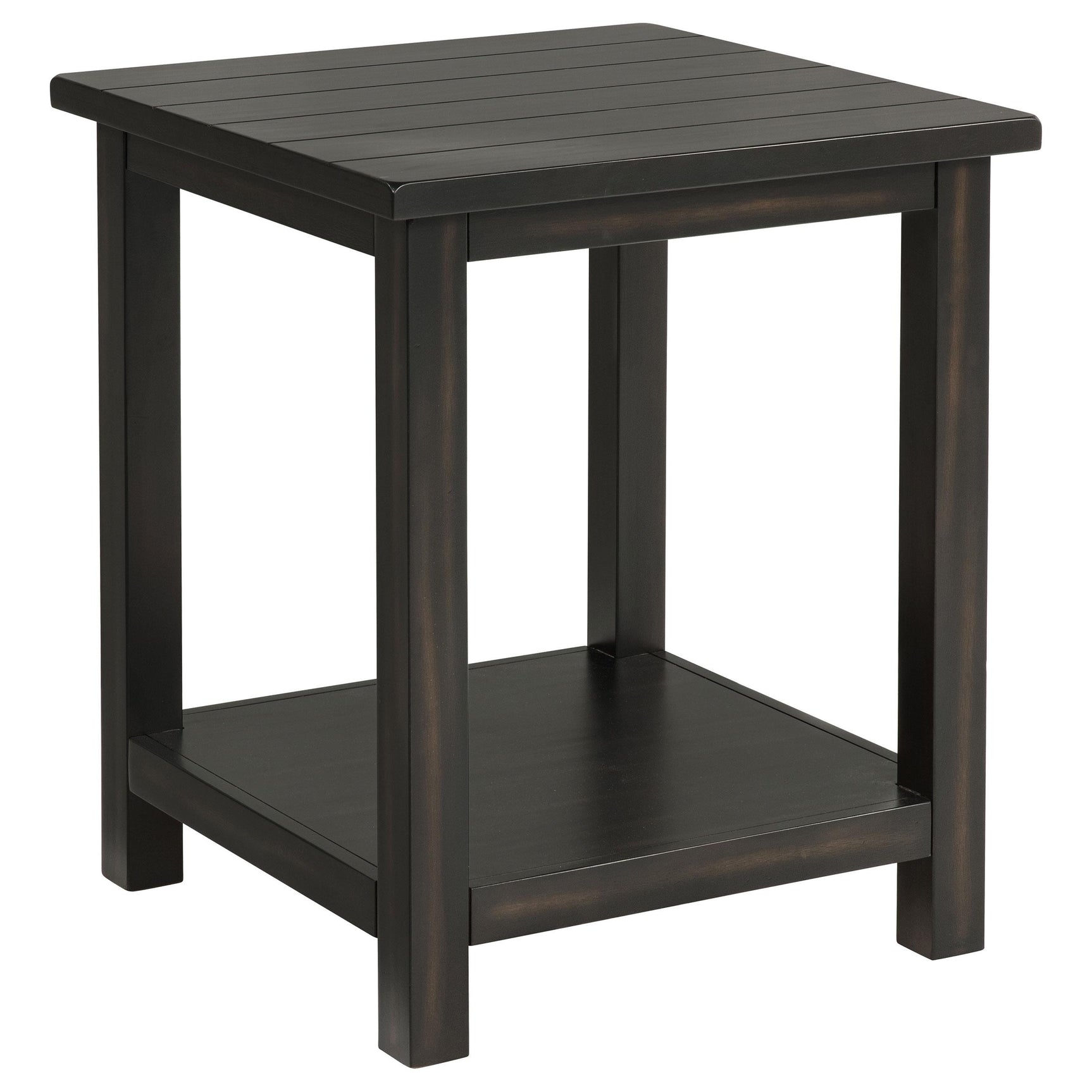 Payne end table side angle