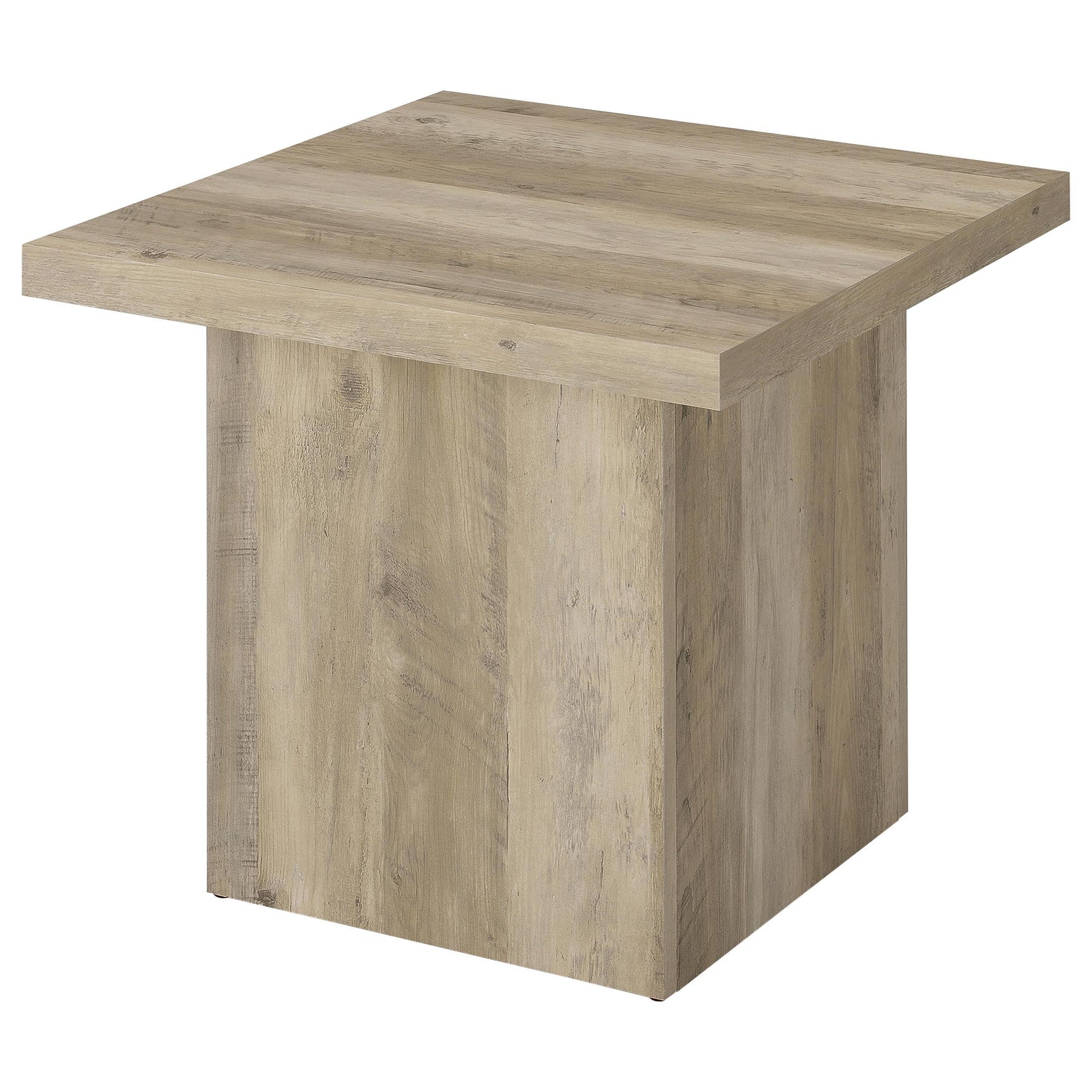 Devar Square End Table top surface detail