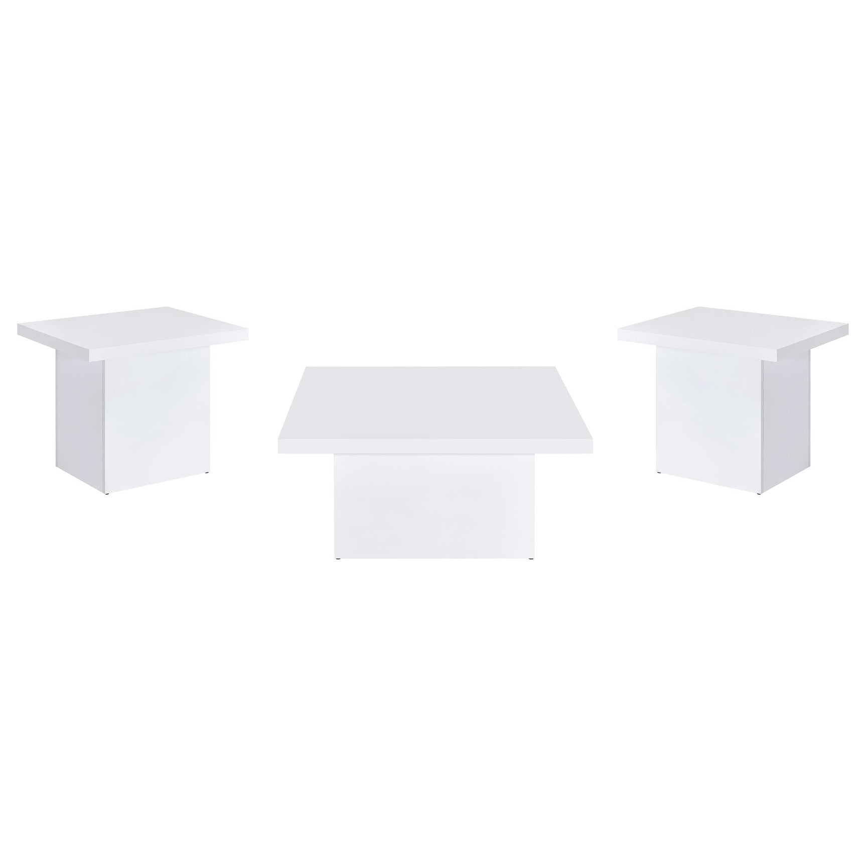 Devar coffee table top view showing glossy finish