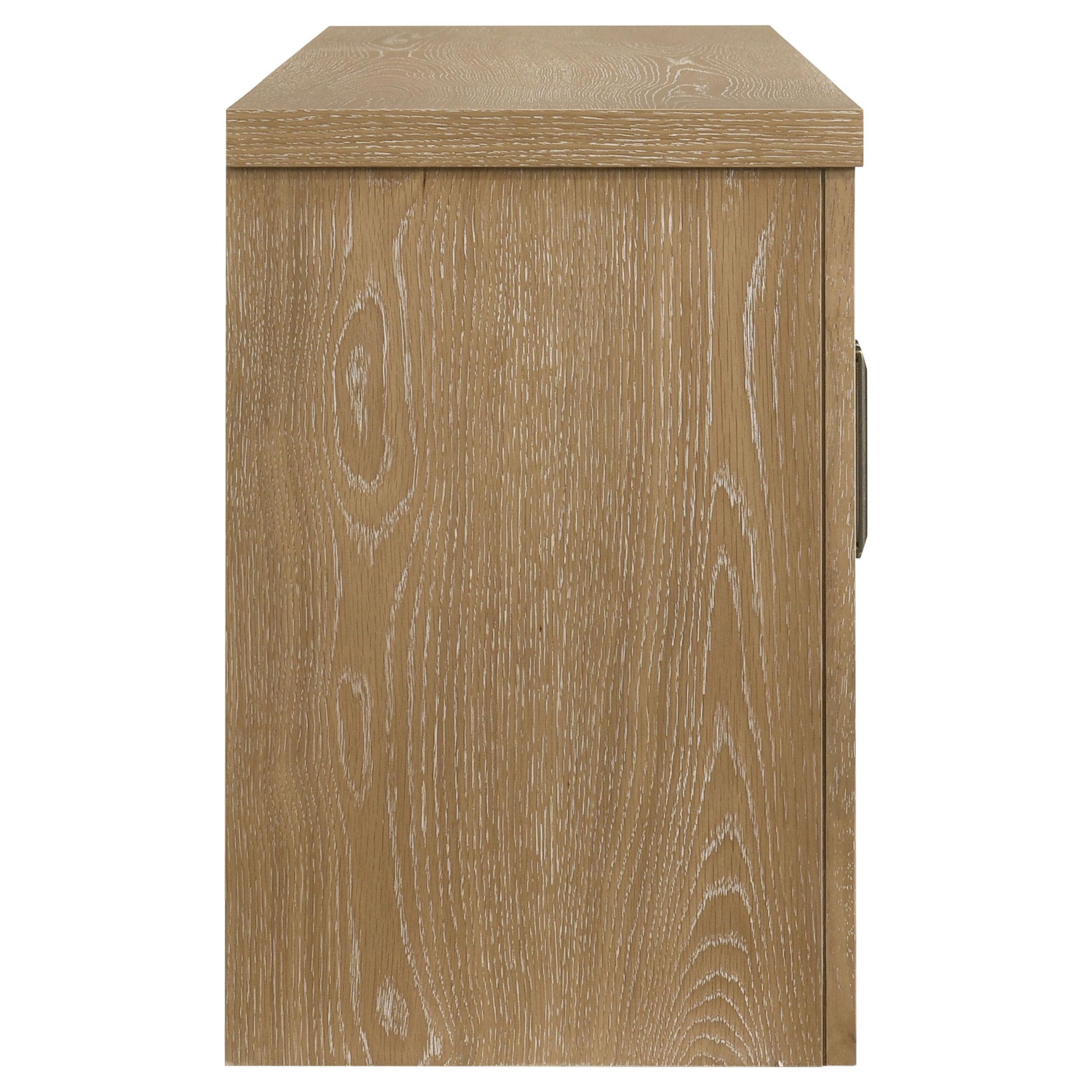 Top surface for TV placement on Brenham console