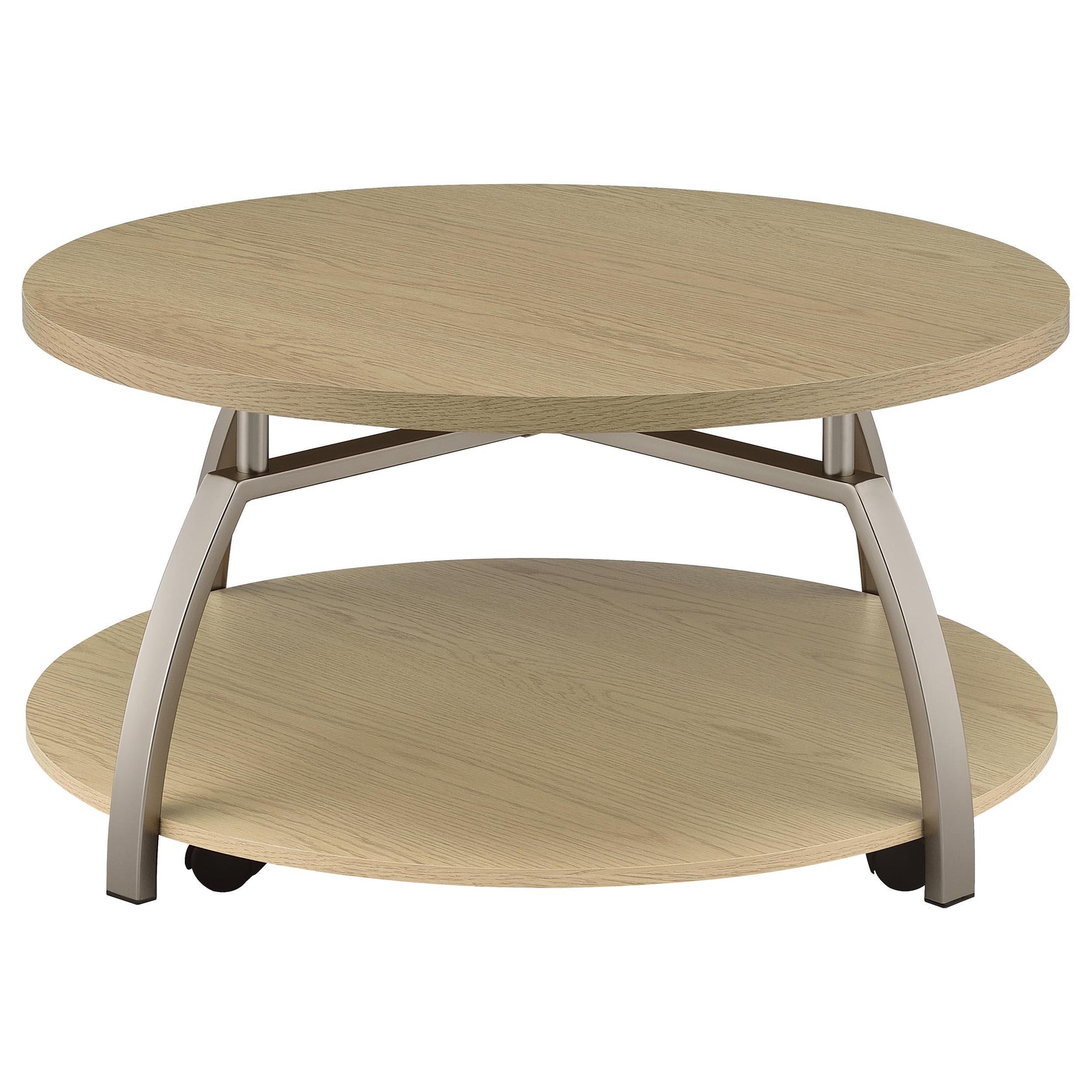 Lower shelf detail on Dacre coffee table