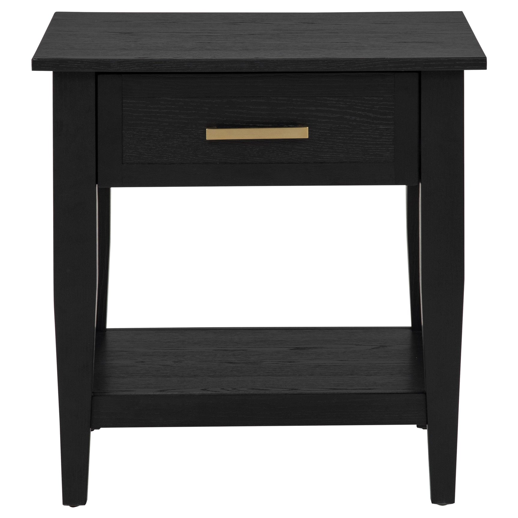 Side view of Lindenton 1-drawer occasional side table